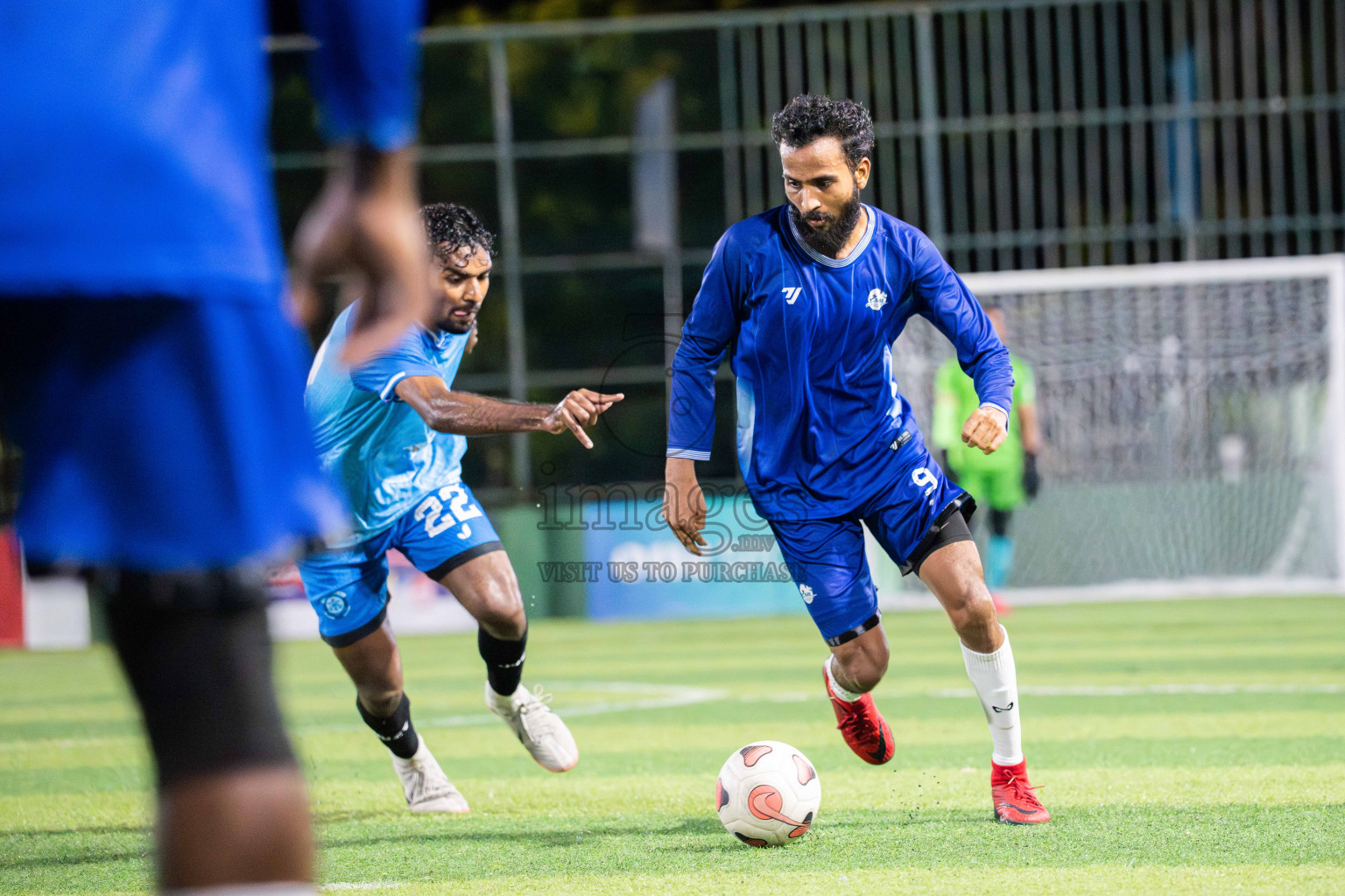 Foemathi VS Laamu Blues in Day 3 - Fonadhoo Youth Futsal Challenge 2025 held in Fonadhoo Futsal Stadium, L. Fonadhoo, Maldives on Tuesdat, 28th October 2025 Photos: Arif Rasheed / images.mv