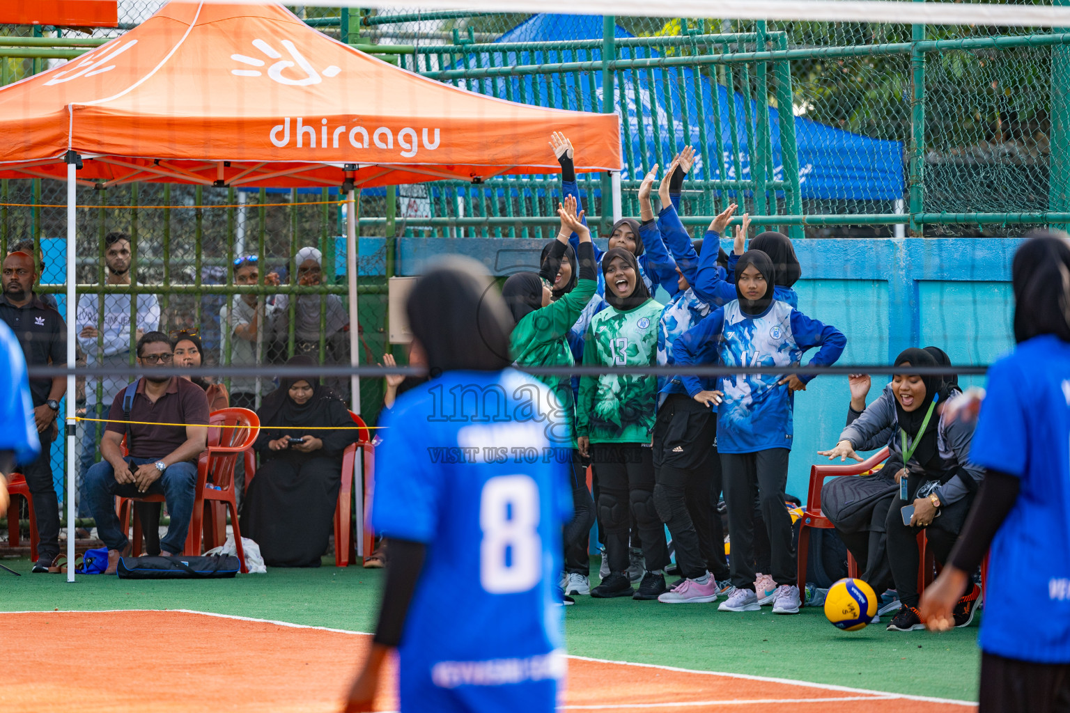 Day 6 of Interschool Volleyball Tournament 2024 was held in Ekuveni Volleyball Court at Male', Maldives on Thursday, 28th November 2024.
Photos: Ismail Thoriq / images.mv