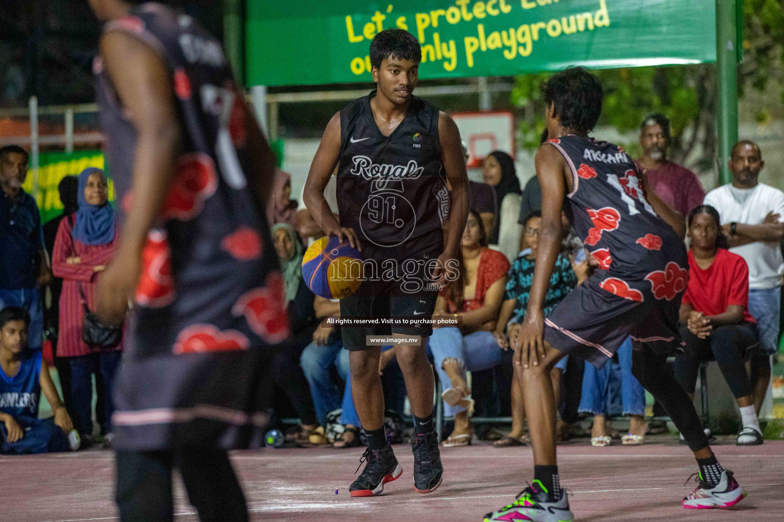 Day2 of Slamdunk by Sosal on 13th April 2023 held in Male'. Photos: Nausham waheed /images.mv