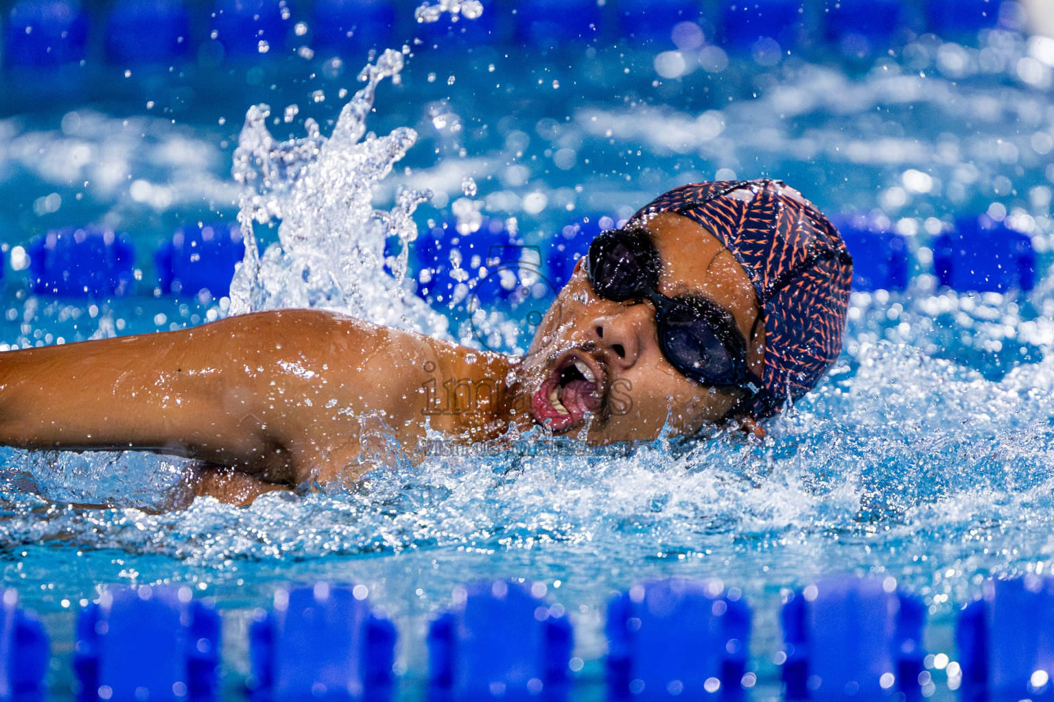 Day 2 of 20th Inter-school Swimming Competition 2024 held in Hulhumale', Maldives on Sunday, 13th October 2024. Photos: Nausham Waheed / images.mv