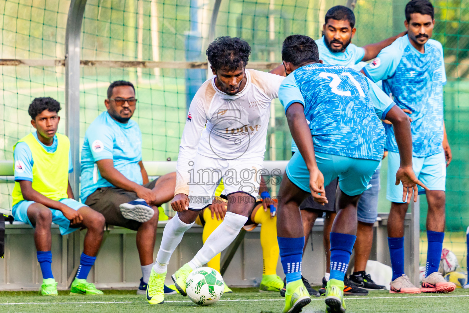 Conrad vs Kuramathi in Day 5 of Resort League 2025 (Ari Zone) was held on Tuesday, 24th June 2025 in Conrad Maldives Rangali Island, Alif Dhaalu Atoll, Maldives. Photos: Nausham Waheed / images.mv