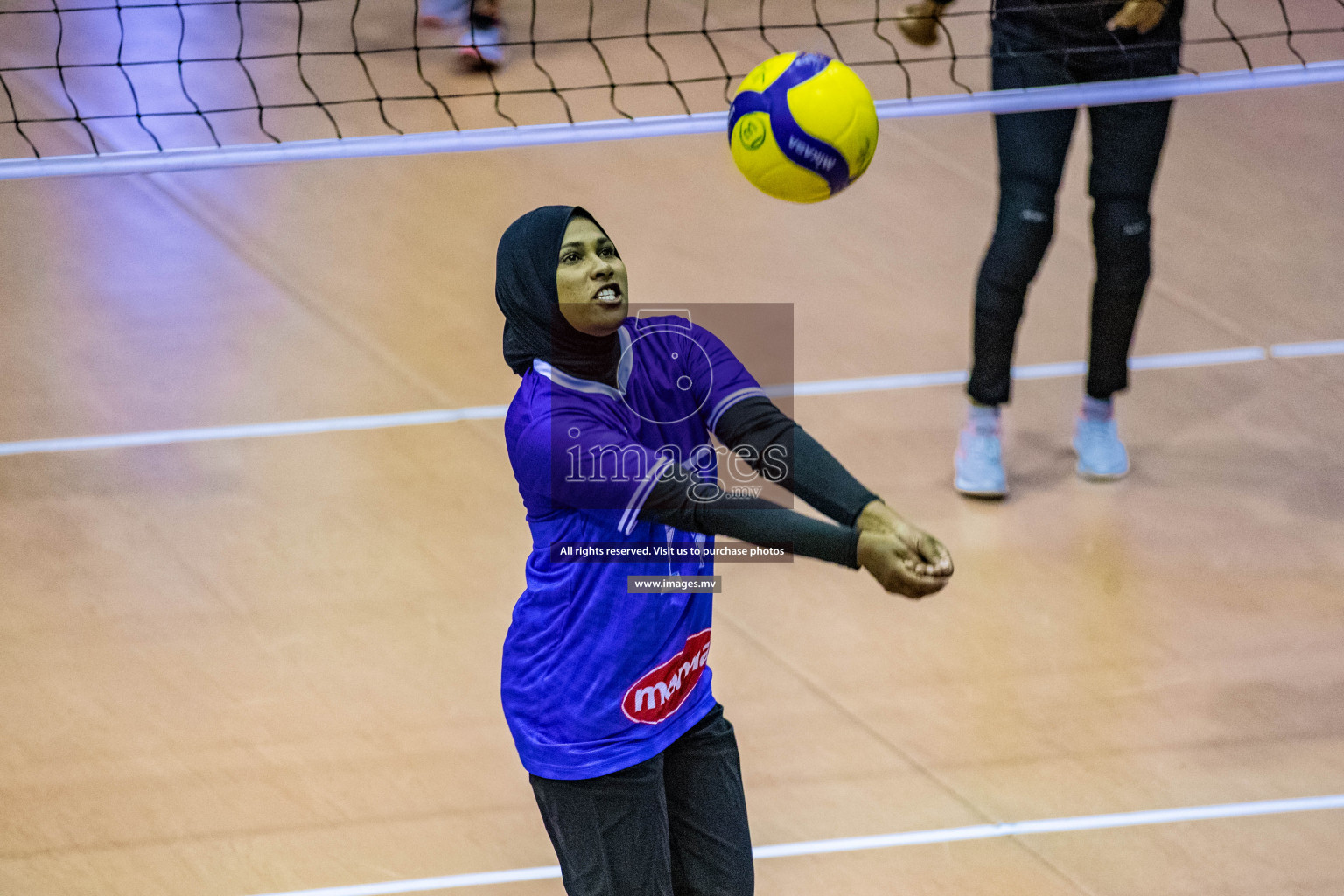 Volleyball Association Cup 2022-Women's Division-Match Day 6 was held in Male', Maldives on 28th May 2022 at Social Center Indoor Hall Photos By: Nausham Waheed /images.mv