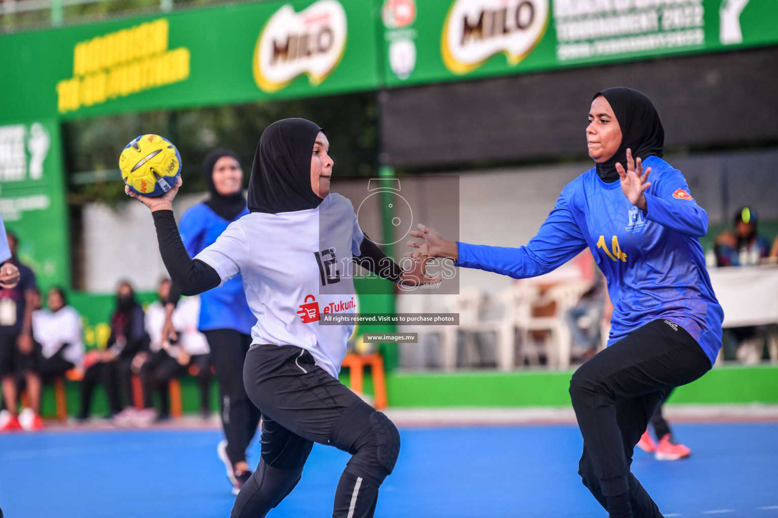 Day 3 of Milo 6th Inter Office Handball Tournament 2022 - Photos by Nausham Waheed