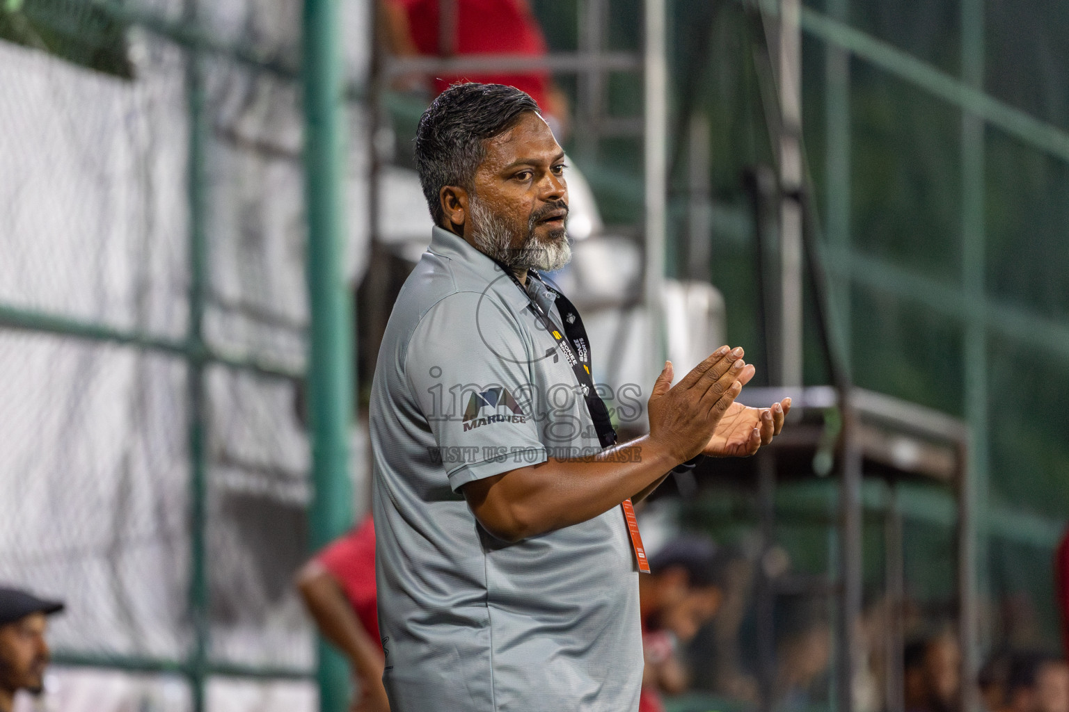 R Inguraidhoo vs R Hulhudhuffaaru in Day 6 of Golden Futsal Challenge 2024 was held on Saturday, 20th January 2024, in Hulhumale', Maldives Photos: Mohamed Mahfooz Moosa / images.mv