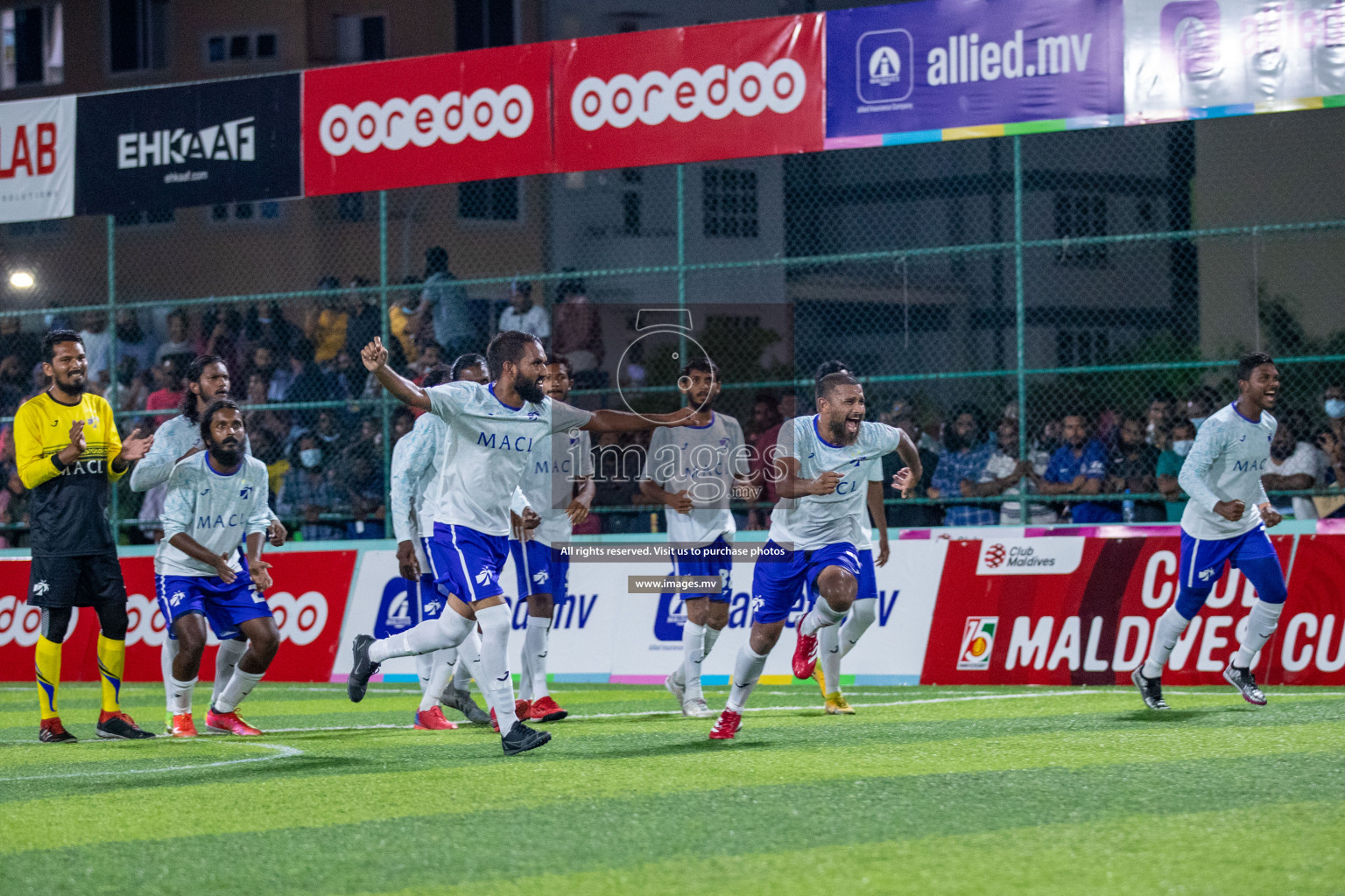 Club Maldives 2021 Round of 16 (Day 1) held at Hulhumale;, on 8th December 2021 Photos: Ismail Thoriq / images.mv