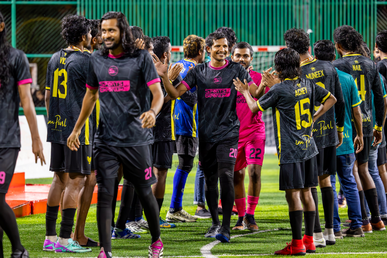 JJ Sports Club vs RDL in Finals of BG Futsal Challenge 2024 was held on Thursday , 4th April 2024, in Male', Maldives Photos: Ismail Thoriq / images.mv