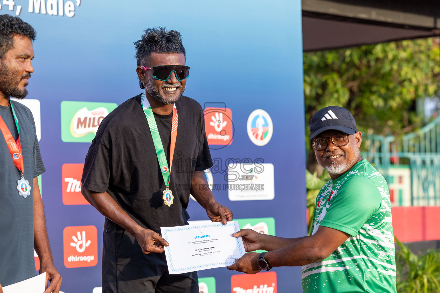 Day 2 of 33rd National Athletics Championship was held in Ekuveni Track at Male', Maldives on Friday, 6th September 2024.
Photos: Ismail Thoriq  / images.mv