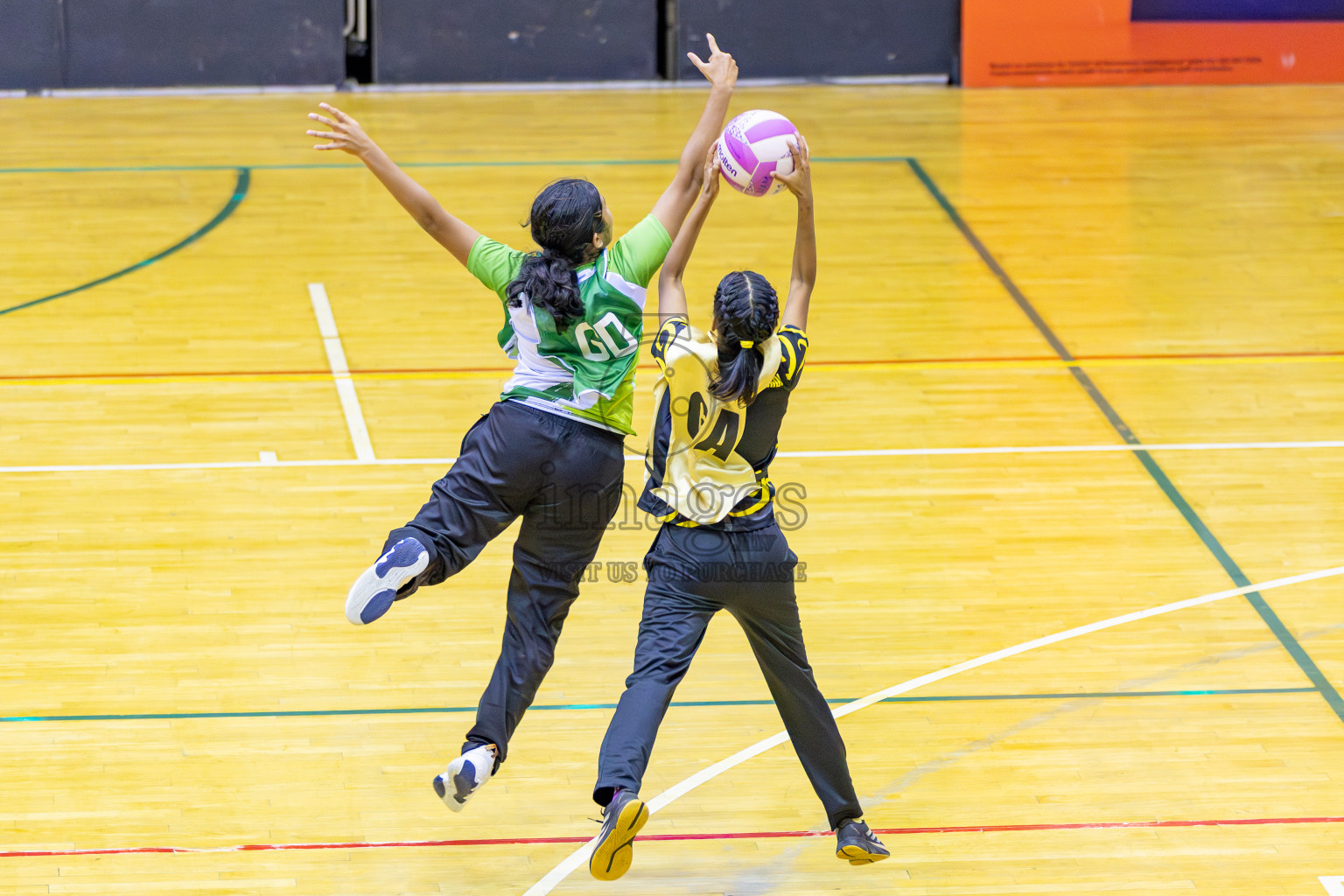 Day 14 of 26th Inter-School Netball Tournament 2025 was held in Social Center Indoor Hall on Tuesday, 4th November 2025. Photos: Areef Adam / images.mv