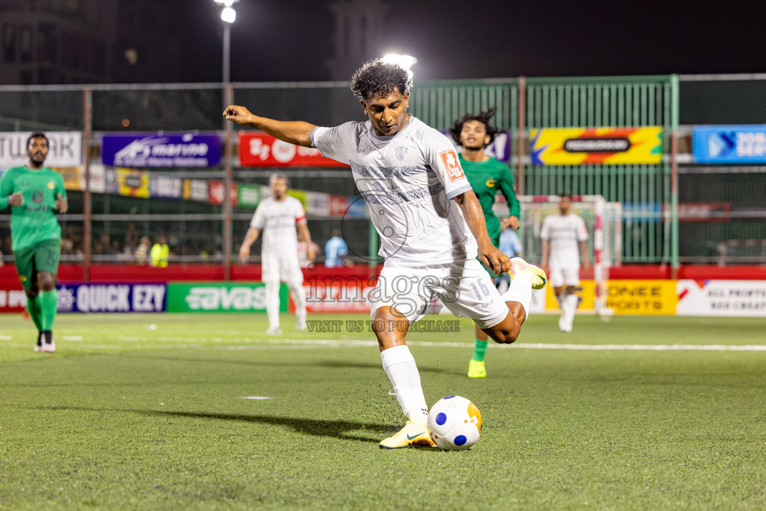 HA. Vashfaru vs HA. Utheemu in Day 1 of Golden Futsal Challenge 2025 on Sunday, 5th January 2025, in Hulhumale', Maldives 
Photos: Nausham Waheed / images.mv