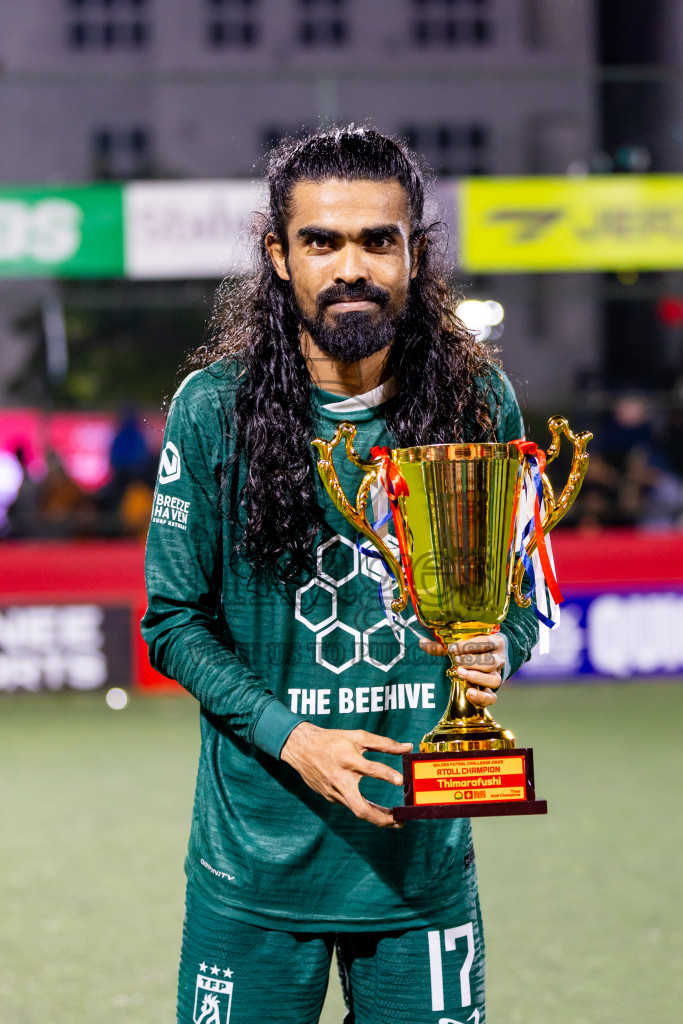 Th Thimarafushi vs Th Hirilandhoo in Thaa Atoll Finals Day 26 of Golden Futsal Challenge 2025 was held on Thursday , 30th January 2025, in Hulhumale', Maldives. Photos: Nausham Waheed / images.mv