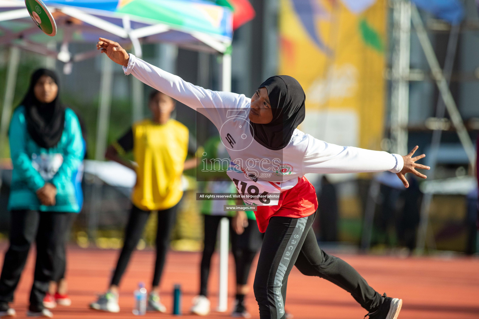 Day three of Inter School Athletics Championship 2023 was held at Hulhumale' Running Track at Hulhumale', Maldives on Tuesday, 16th May 2023. Photos: Nausham Waheed / images.mv