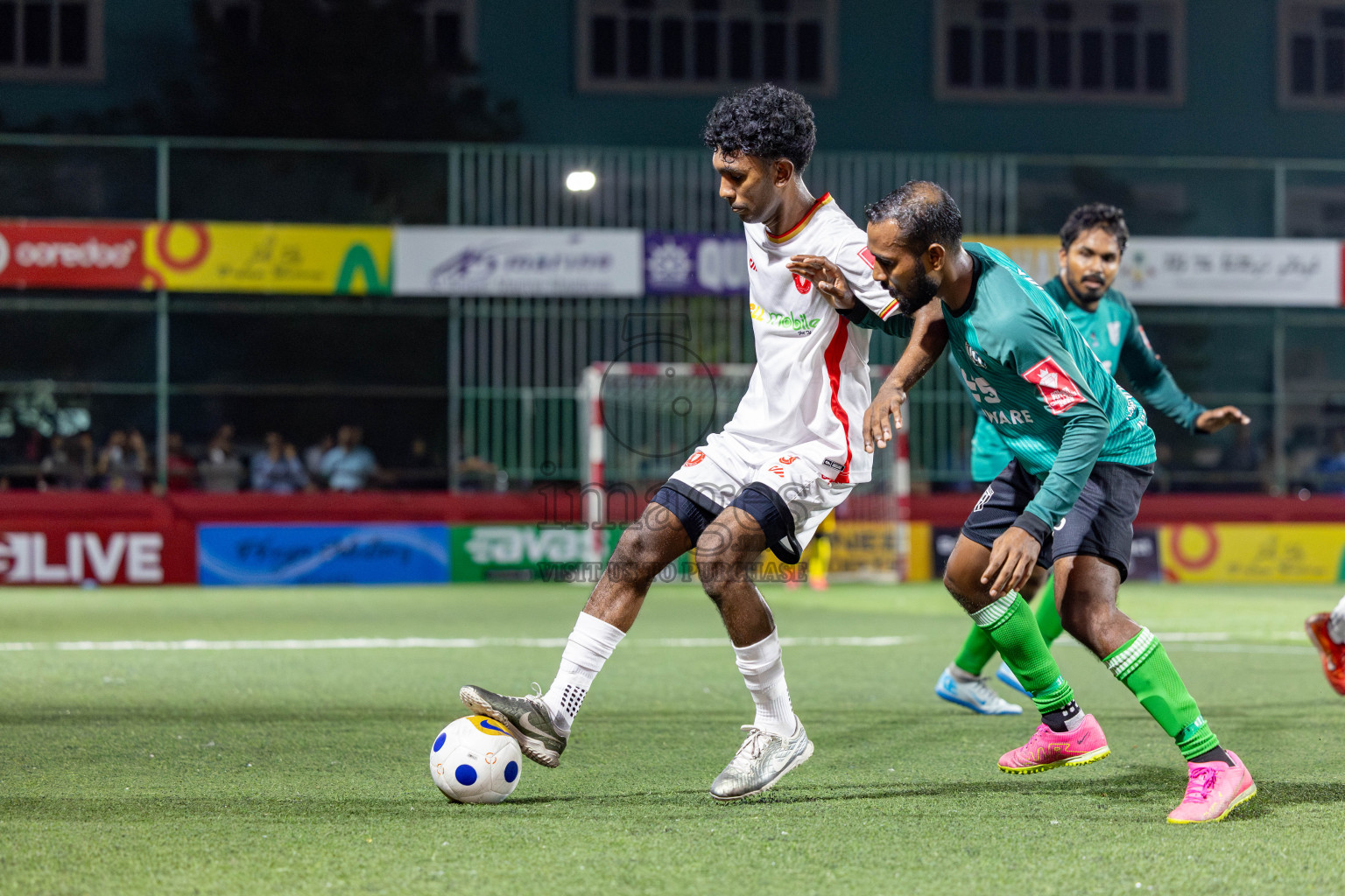 HA. Maarandhoo vs HA. Kelaa in Day 1 of Golden Futsal Challenge 2025 on Sunday, 5th January 2025, in Hulhumale', Maldives 
Photos: Nausham Waheed / images.mv