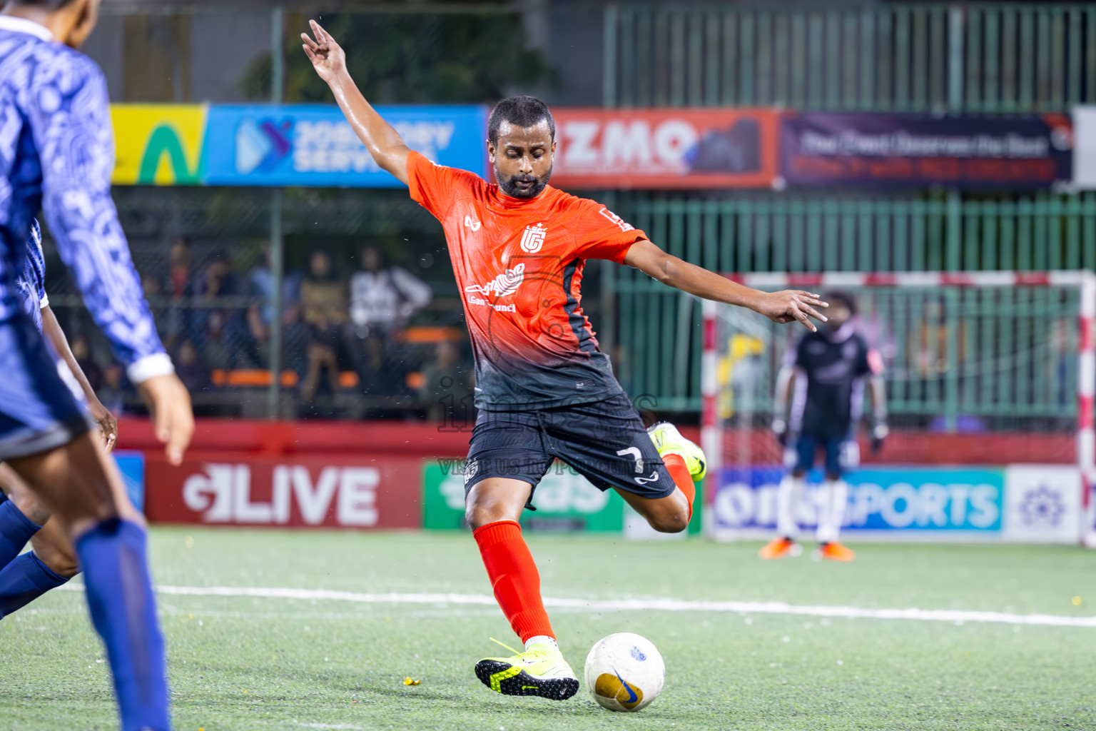 L Gan vs L Mundoo in Atoll Round Final on Day 22 of Golden Futsal Challenge 2025 was held on Sunday , 26th January 2025, in Hulhumale', Maldives.
Photos: Ismail Thoriq / images.mv