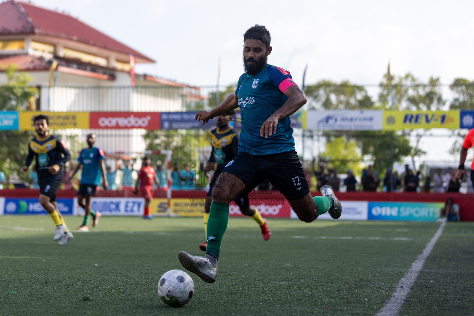 F Bilehdhoo vs F Magoodhoo in Day 20 of Golden Futsal Challenge 2024 was held on Saturday , 3rd February 2024 in Hulhumale', Maldives Photos: Nausham Waheed / images.mv