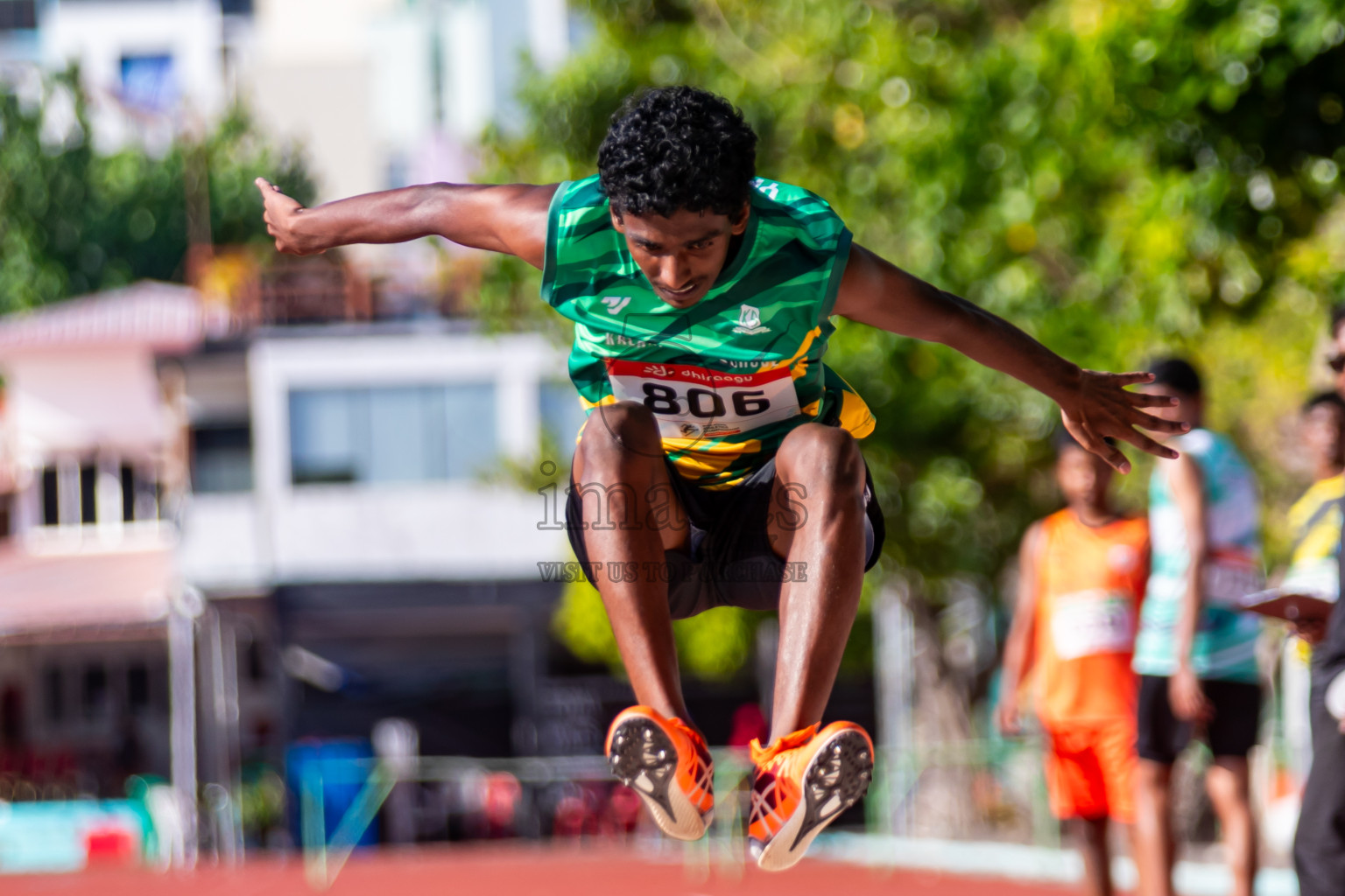 Day 2 of Inter-school Athletics Championship 2025 held in Ekuveni Synthetic Track, Male', Maldives on Tuesday, 07th October 2025. Photos by: Riza / Images.mv