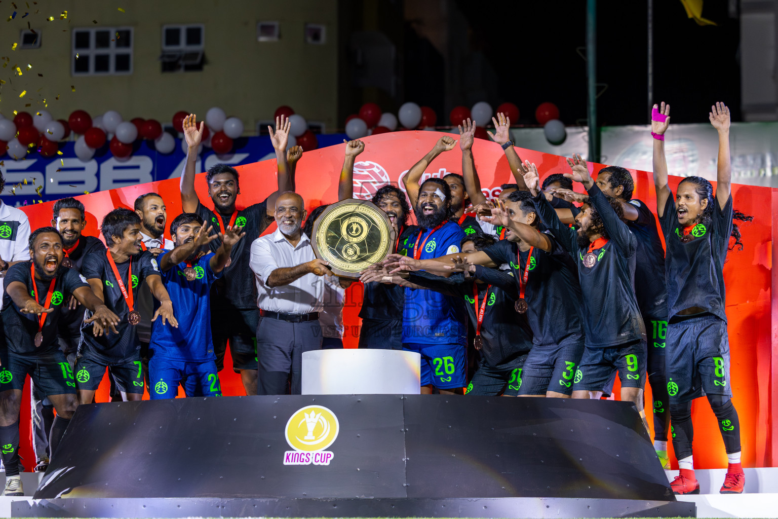 Road Recreation Club vs Club Combination SC Eydhafushi in Kings Cup Final of Club Maldives 2025 was held in Rehendhi Futsal Ground, Hulhumale', Maldives on Tuesday, 9th September 2025. Photos: Ismail Thoriq / images.mv