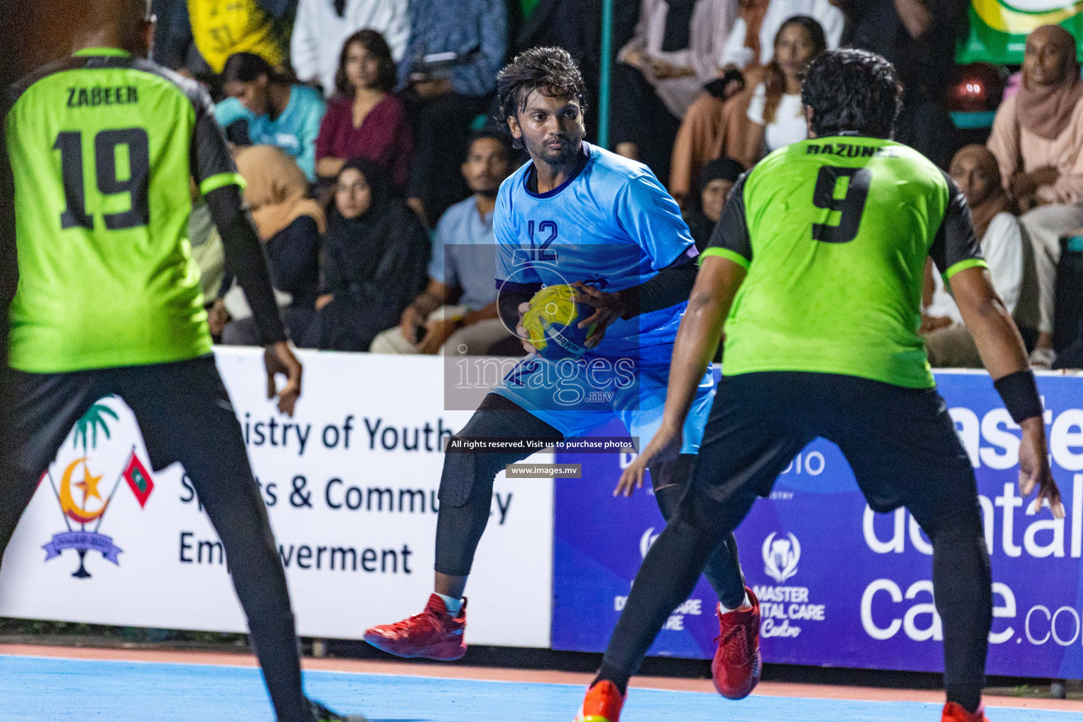 2nd Division Final of 7th Inter-Office/Company Handball Tournament 2023, held in Handball ground, Male', Maldives on Monday, 25th October 2023 Photos: Nausham Waheed/ Images.mv