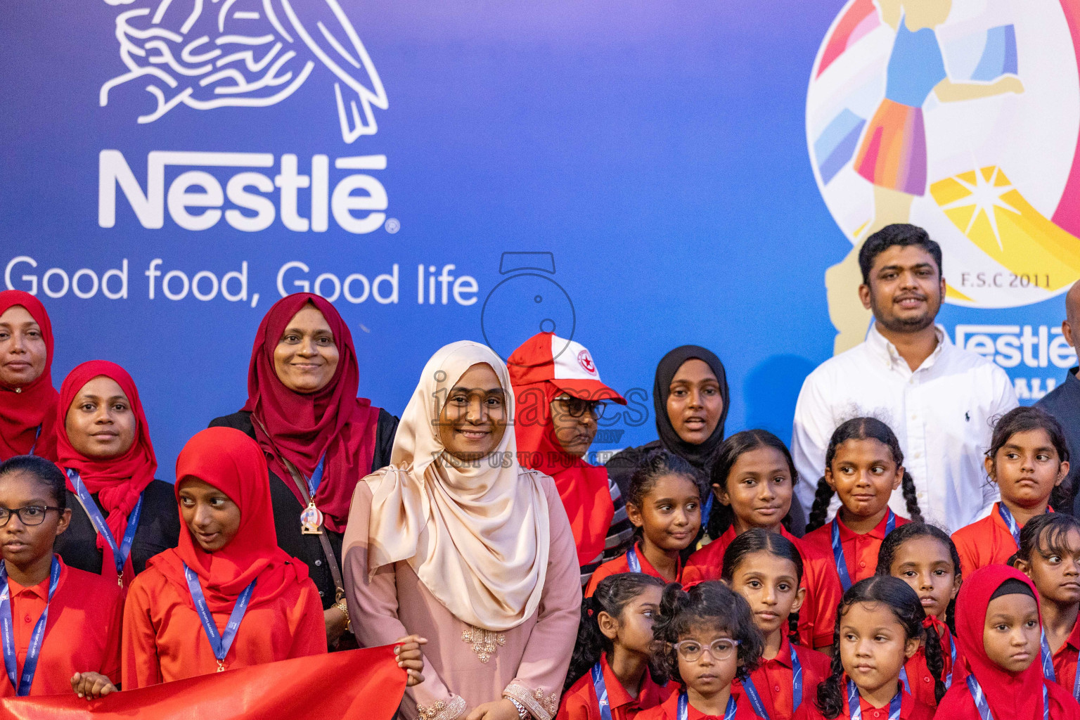 Day 3 of Nestle' Kids Netball Fest 2023 held in Henveyru Stadium, Male', Maldives on Saturday, 2nd December 2023.
Photos: Ismail Thoriq / images.mv