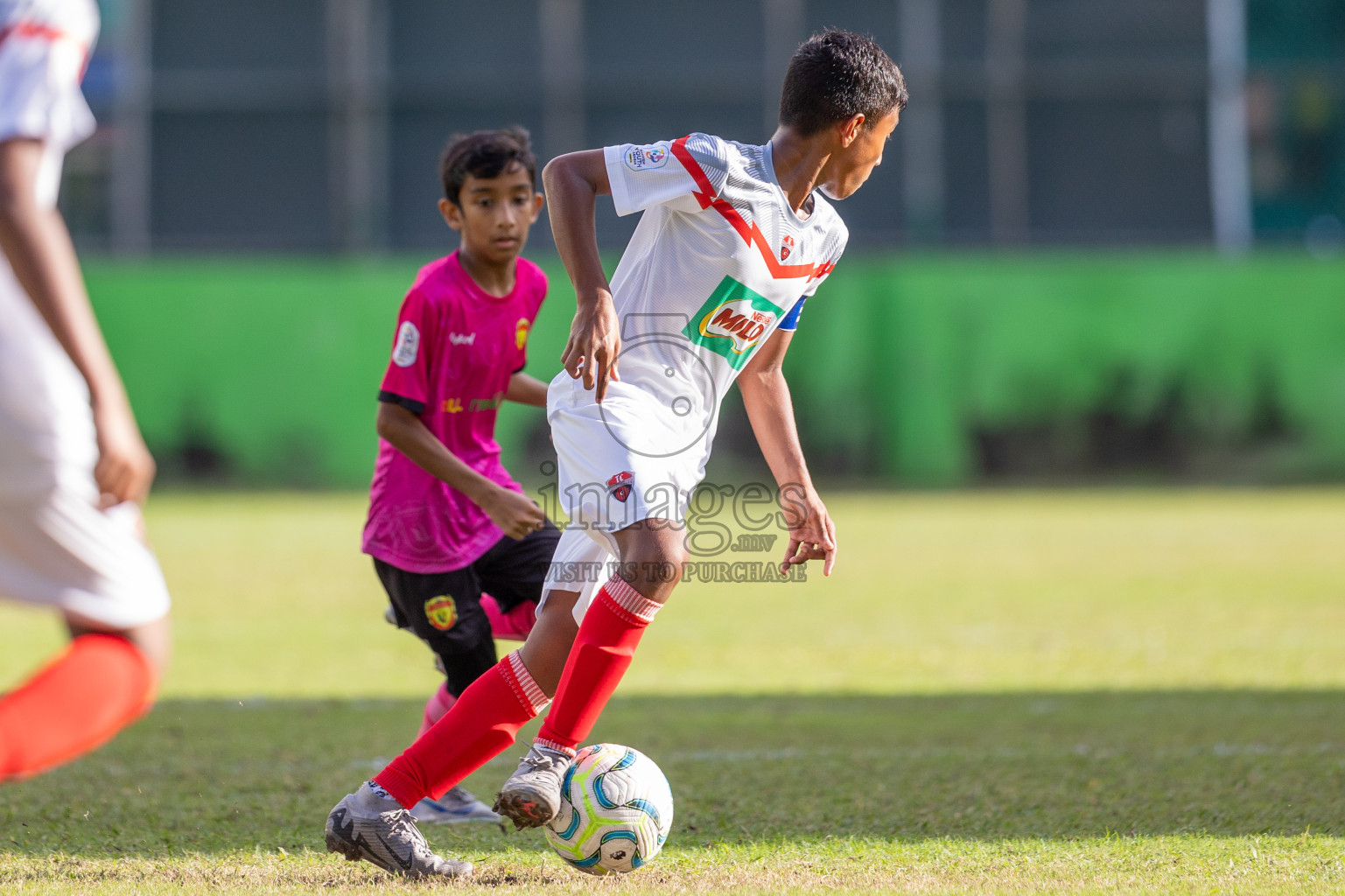 Dhivehi Youth League 2024 - Day 1. Matches held at Henveiru Stadium on 21st November 2024 , Thursday. Photos: Shuu Abdul Sattar/ Images.mv