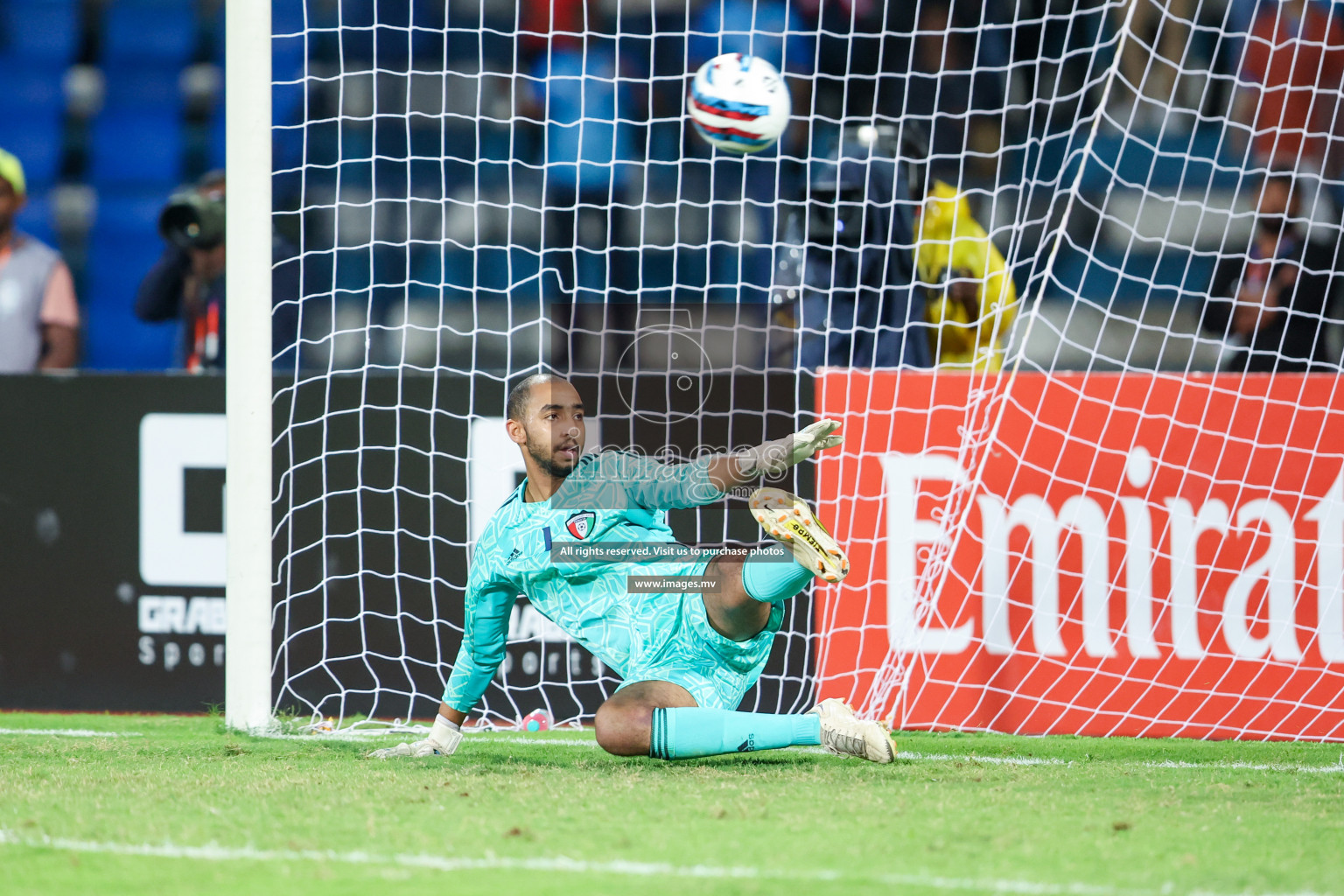 Kuwait vs India in the Final of SAFF Championship 2023 held in Sree Kanteerava Stadium, Bengaluru, India, on Tuesday, 4th July 2023. Photos: Nausham Waheed / images.mv