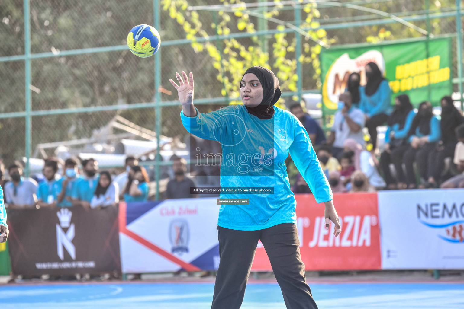 Day 5 of Milo 6th Inter Office Handball Tournament 2022 - Photos by Nausham Waheed