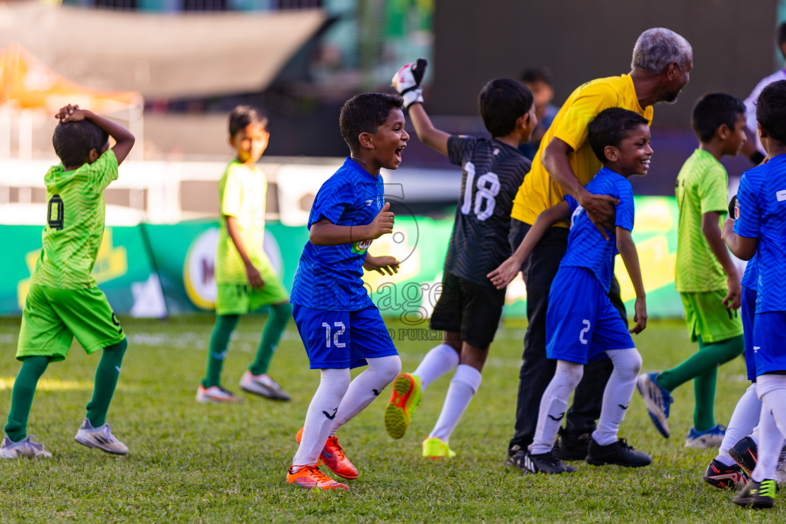 Day 2 of MILO Kids Football Fiesta was held at National Stadium in Male', Maldives on Saturday, 24th February 2024.