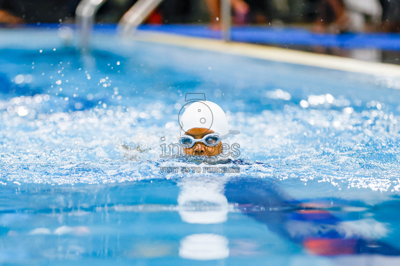 Day 1 of BML 6th National Kids Swimming Kids Festival 2025 held in Hulhumale', Maldives on Monday, 3rd November 2024. Photos: Hassan Simah / images.mv