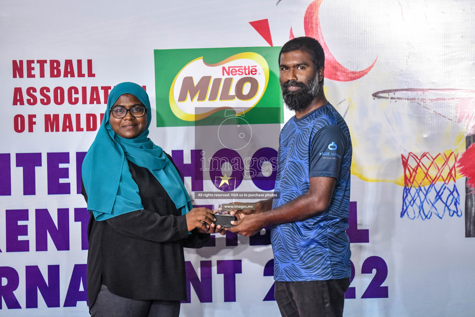 Final of Inter-School Parents Netball Tournament was held in Male', Maldives on 4th December 2022. Photos: Nausham Waheed / images.mv