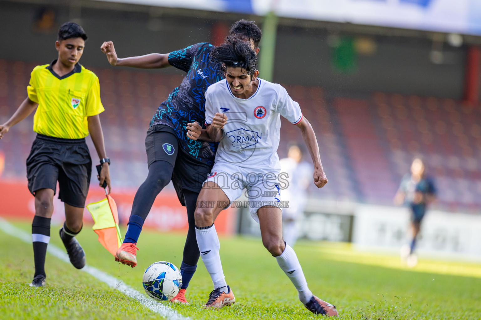 Super United Sports vs ODI Sports Club in Under 19 Youth Championship 2024 was held at National Stadium in Male', Maldives on Monday, 12th June 2024. Photos: Shuu Abdul Sattar / images.mv