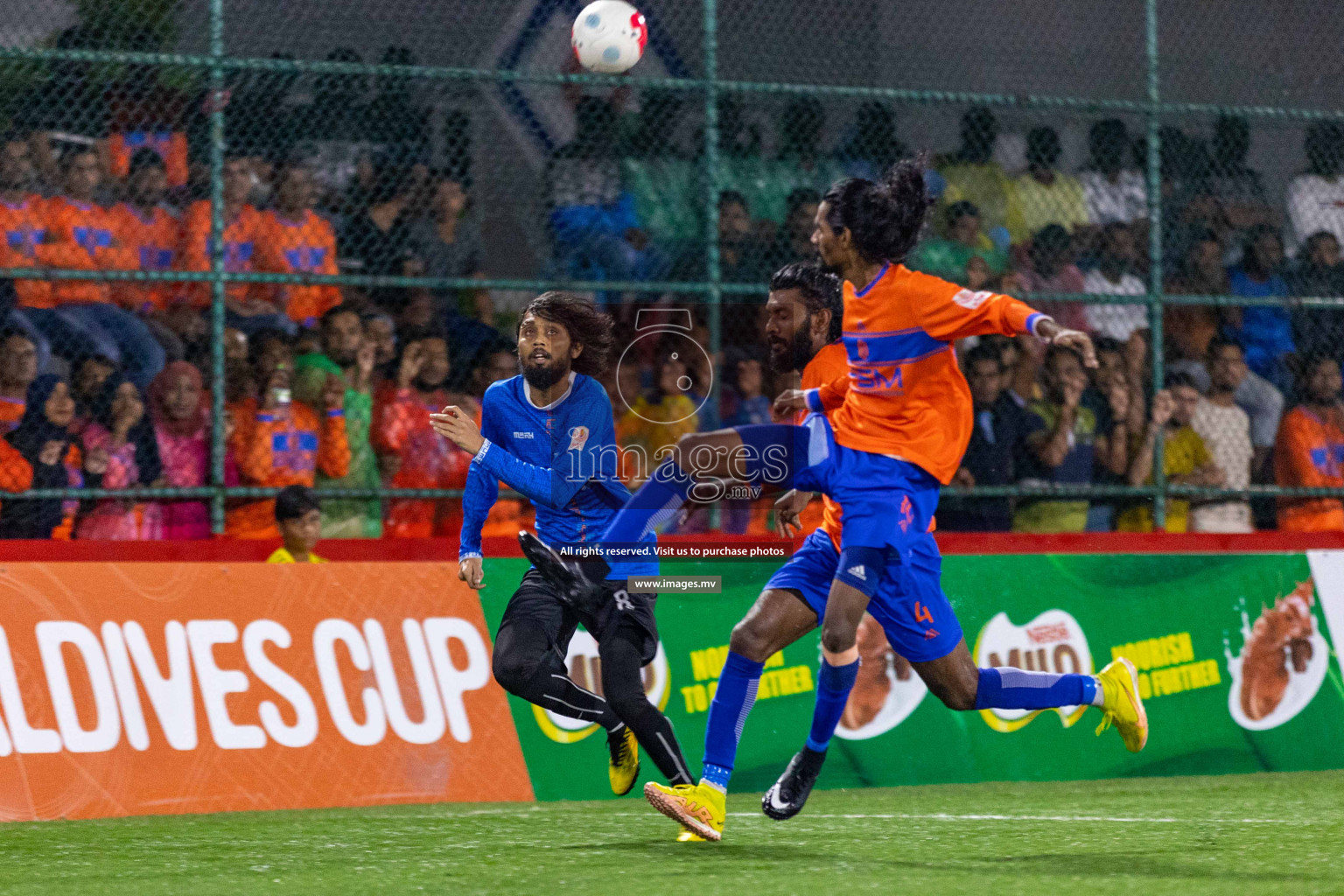 Team FSM vs Raajje Online Club in Club Maldives Cup 2022 was held in Hulhumale', Maldives on Saturday, 15th October 2022. Photos: Ismail Thoriq/ images.mv