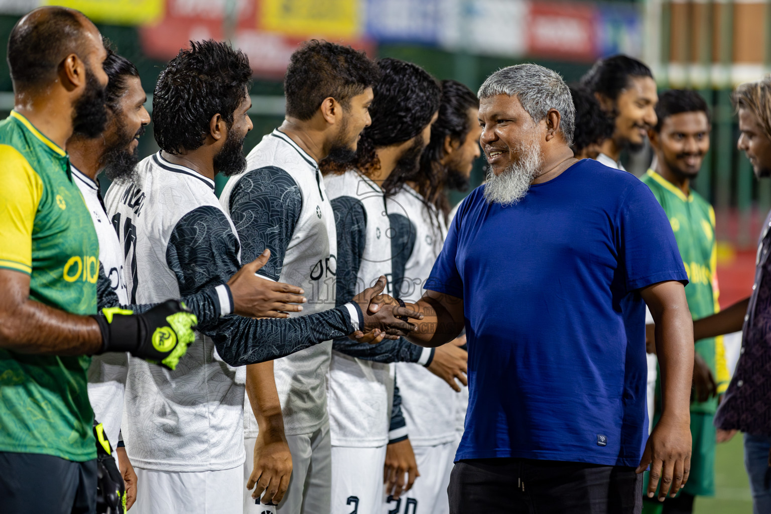 Machchangoalhi VS Vilimale on Day 36 of Golden Futsal Challenge 2024 was held on Wednesday, 21st February 2024, in Hulhumale', Maldives 
Photos: Hassan Simah/ images.mv