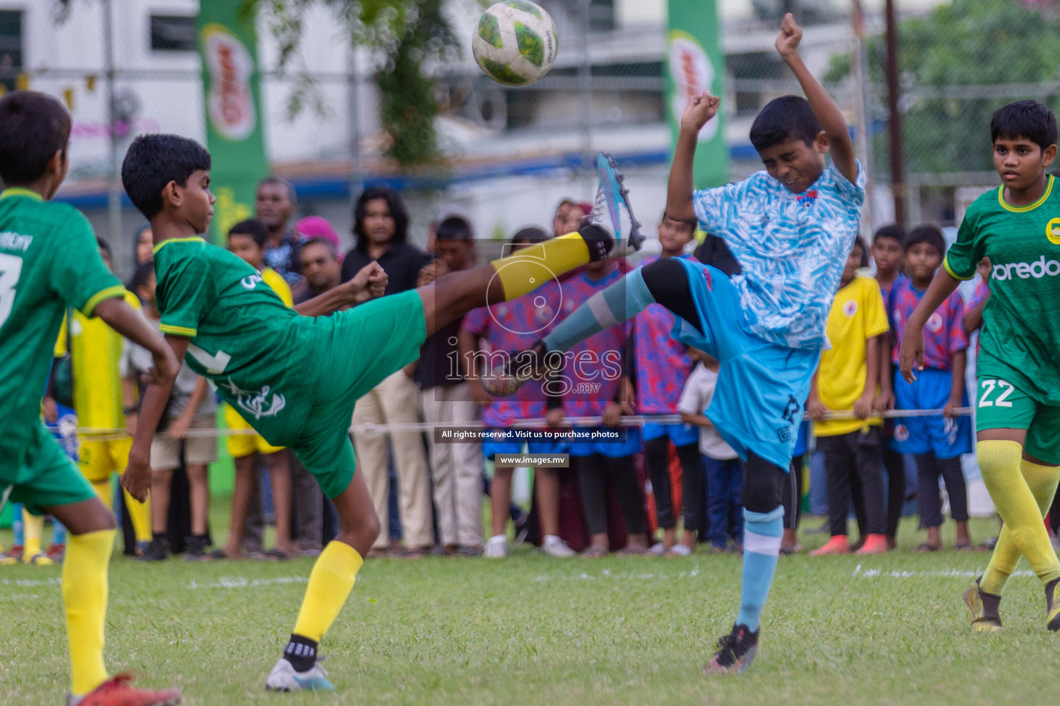 Day 1 of MILO Academy Championship 2023 (U12) was held in Henveiru Football Grounds, Male', Maldives, on Friday, 18th August 2023. 
Photos: Shuu Abdul Sattar / images.mv