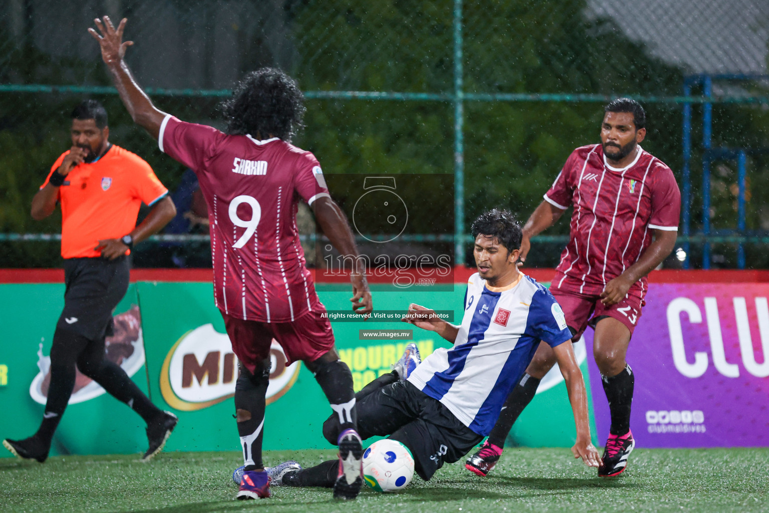 Club MYS vs Club PEMA in Club Maldives Cup Classic 2023 held in Hulhumale, Maldives, on Sunday, 16th July 2023 Photos: Nausham Waheed / images.mv