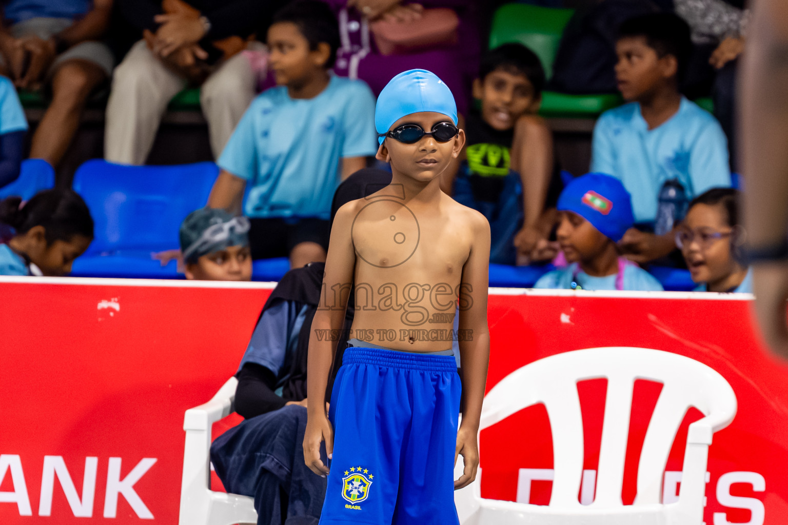 Day 1 of BML 6th National Kids Swimming Kids Festival 2025 held in Hulhumale', Maldives on Monday, 3rd November 2024. Photos: Nausham Waheed / images.mv