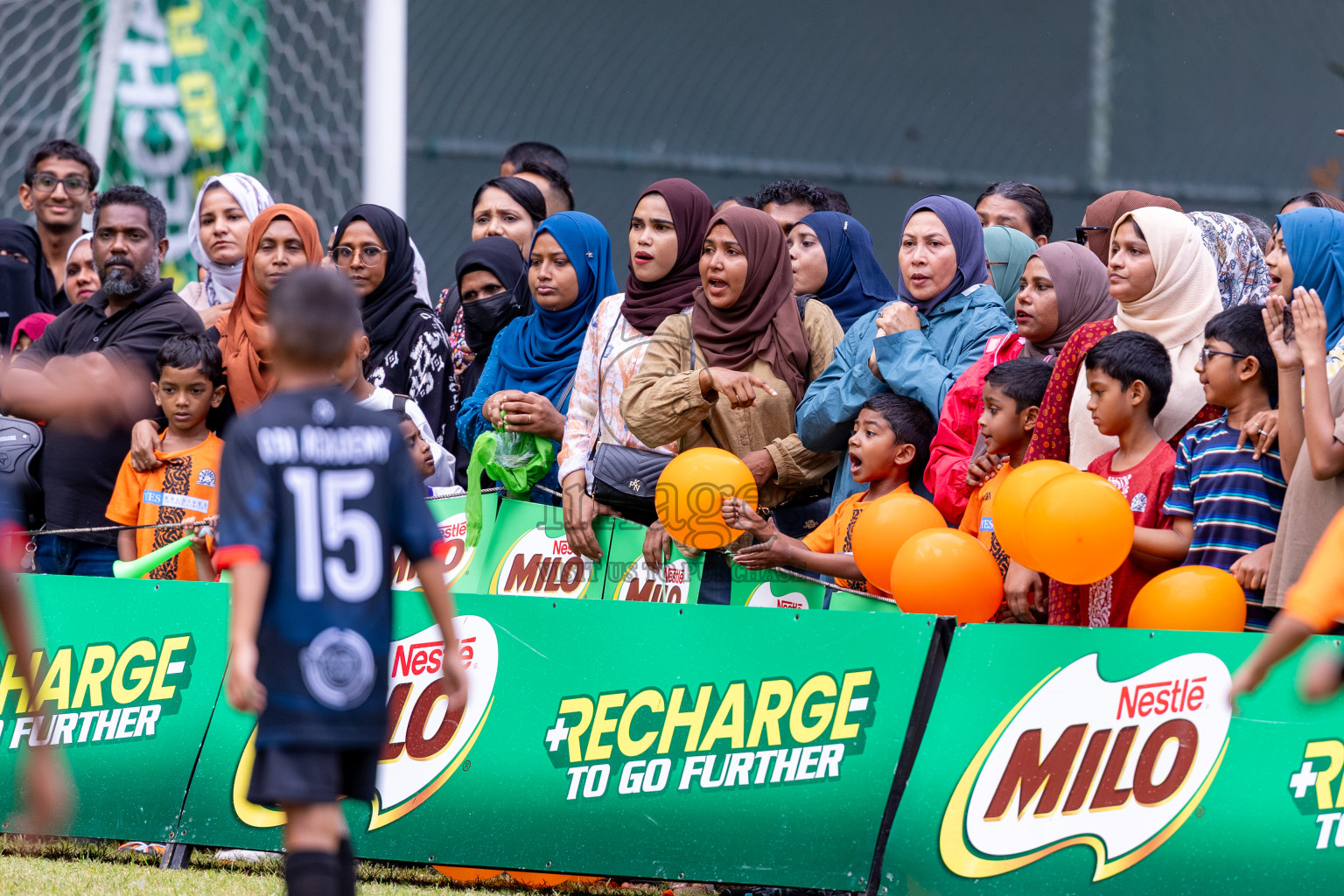 Day 3 of MILO SVAM Juniors 2025 (U-8) was held at Henveiru Stadium in Male', Maldives on Saturday, 28th June 2025. 
Photos: Hassan Simah / images.mv