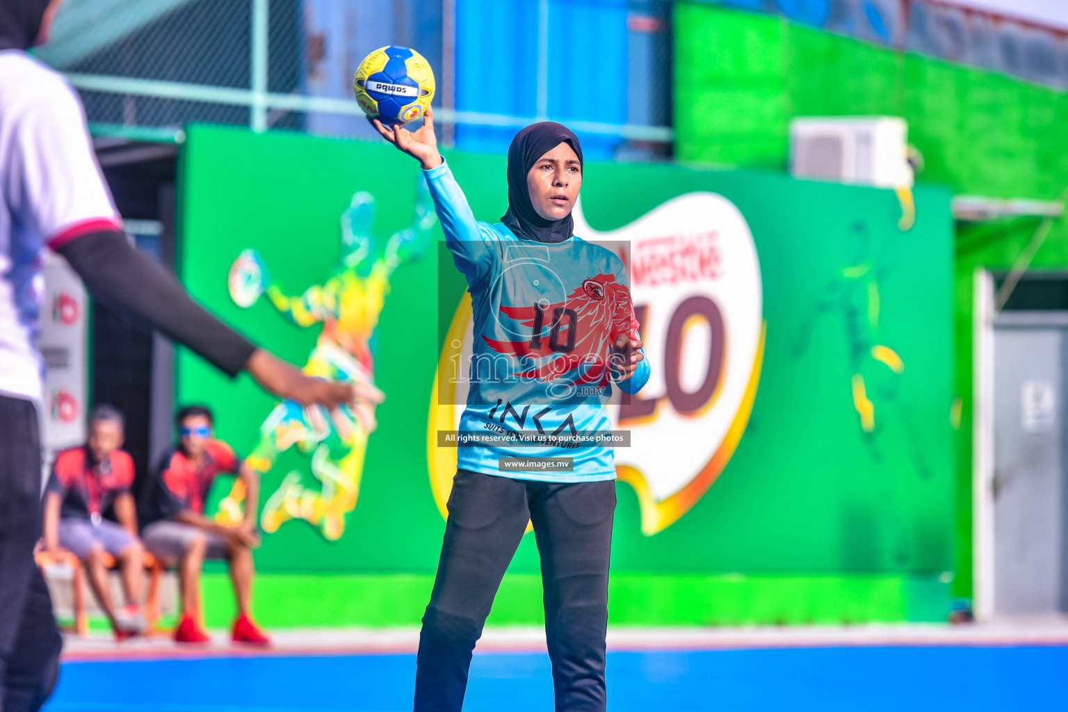 Milo 5th Handball Maldives Championship 2022 Day 17 held in Male', Maldives on 04th July2022 Photos By: Nausham Waheed /images.mv