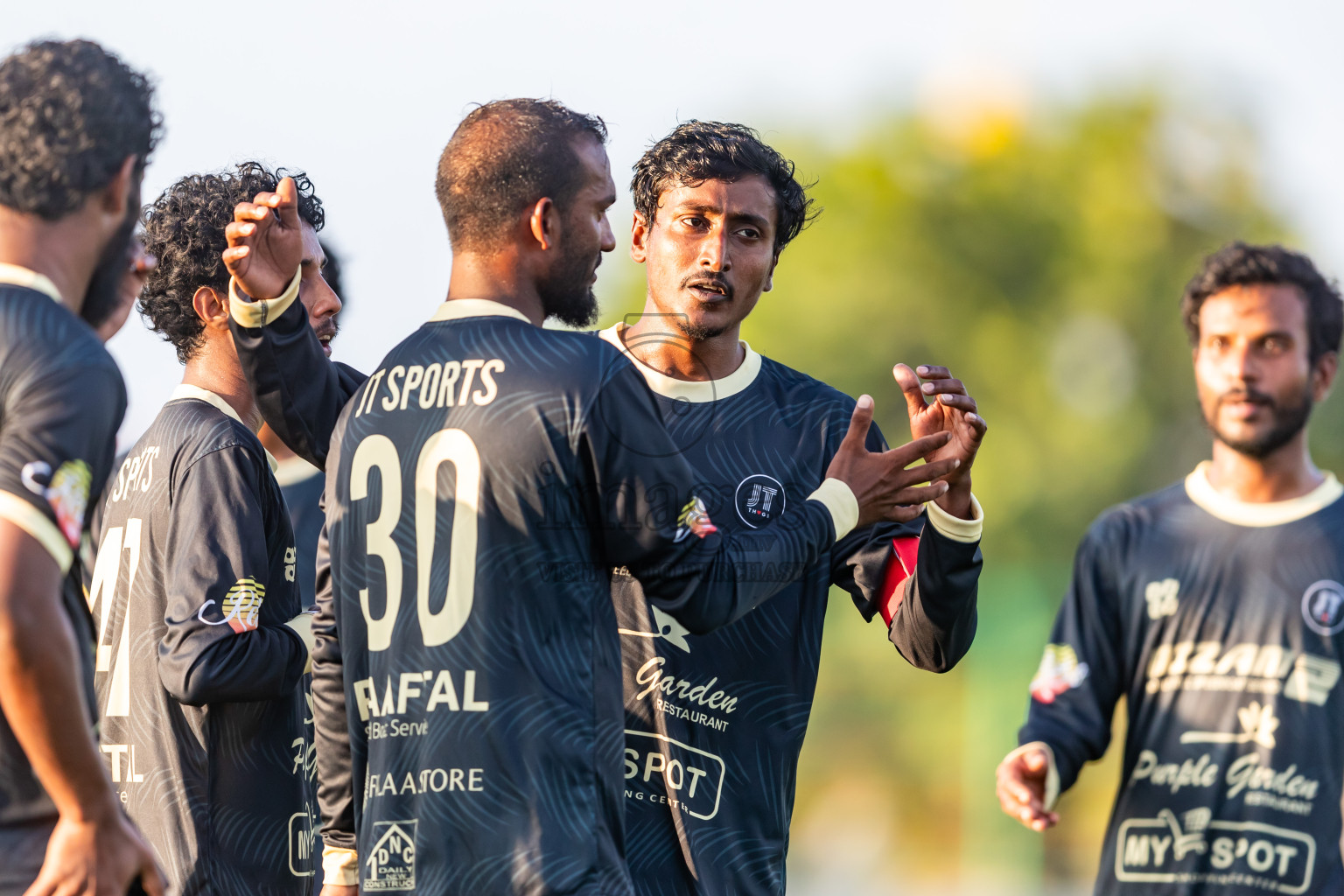 Furious FC vs JT Sports from Manadhoo Council Cup 2024 in N Manadhoo Maldives on Saturday, 24th February 2023. Photos: Nausham Waheed / images.mv