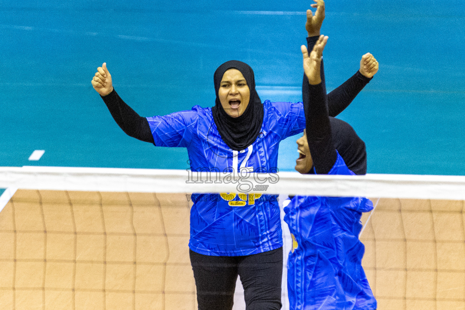 Final of Women's Division of Volleyball Association Cup 2023 held in Male', Maldives on Tuesday, 9th January 2024 at Social Center Indoor Hall Photos By: Nausham Waheed /images.mv