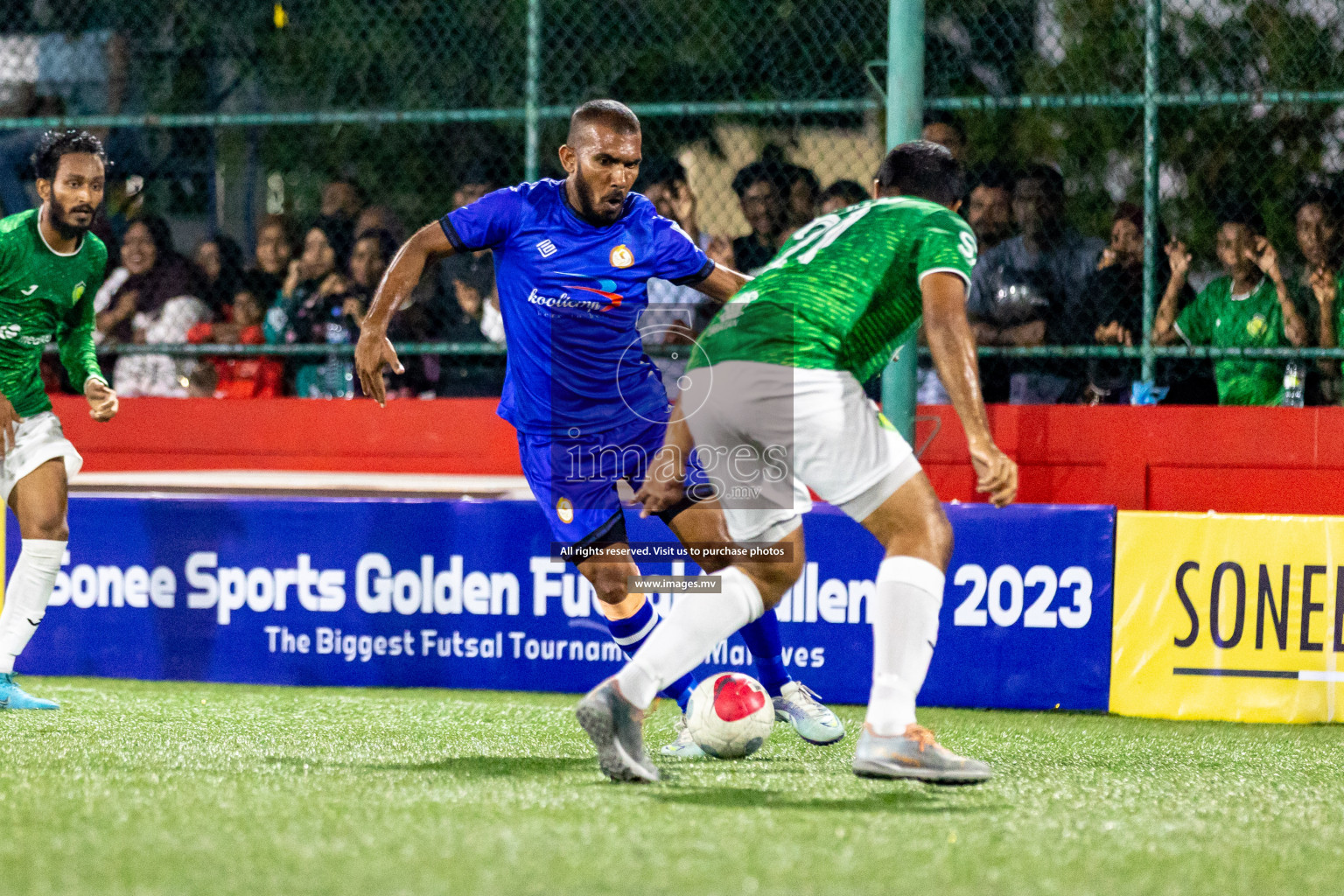 HA. Filladhoo vs HA. Thakandhoo in Day 6 of Golden Futsal Challenge 2023 on 10 February 2023 in Hulhumale, Male, Maldives