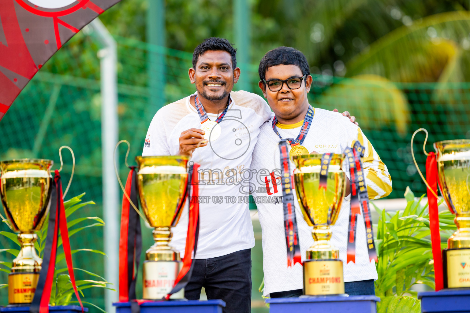 Barcelo vs Conrad in the Final of Resort League 2025 (Ari Zone) was held on Sunday, 28th June 2025 in Conrad Maldives Rangali Island, Alif Dhaalu Atoll, Maldives. Photos: Nausham Waheed / images.mv