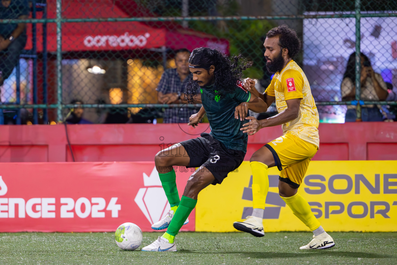 Hulhumale vs Maafannu on Day 36 of Golden Futsal Challenge 2024 was held on Wednesday, 21st February 2024, in Hulhumale', Maldives
Photos: Ismail Thoriq, / images.mv