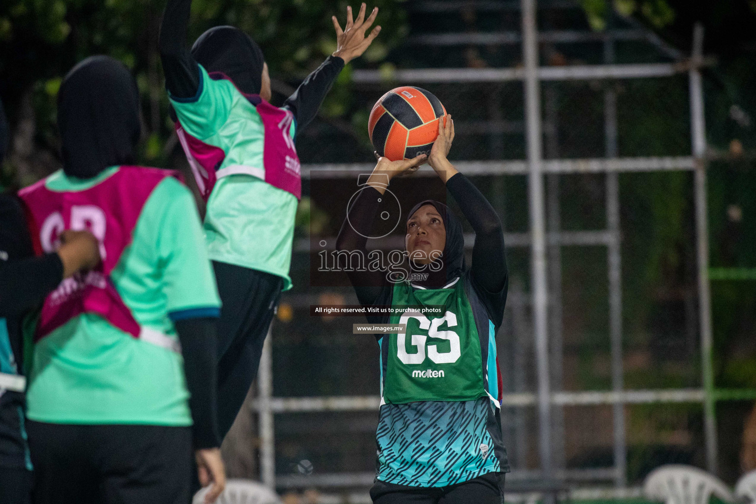 Day 4 of 20th Milo National Netball Tournament 2023, held in Synthetic Netball Court, Male', Maldives on 2nd  June 2023 Photos: Nausham Waheed/ Images.mv