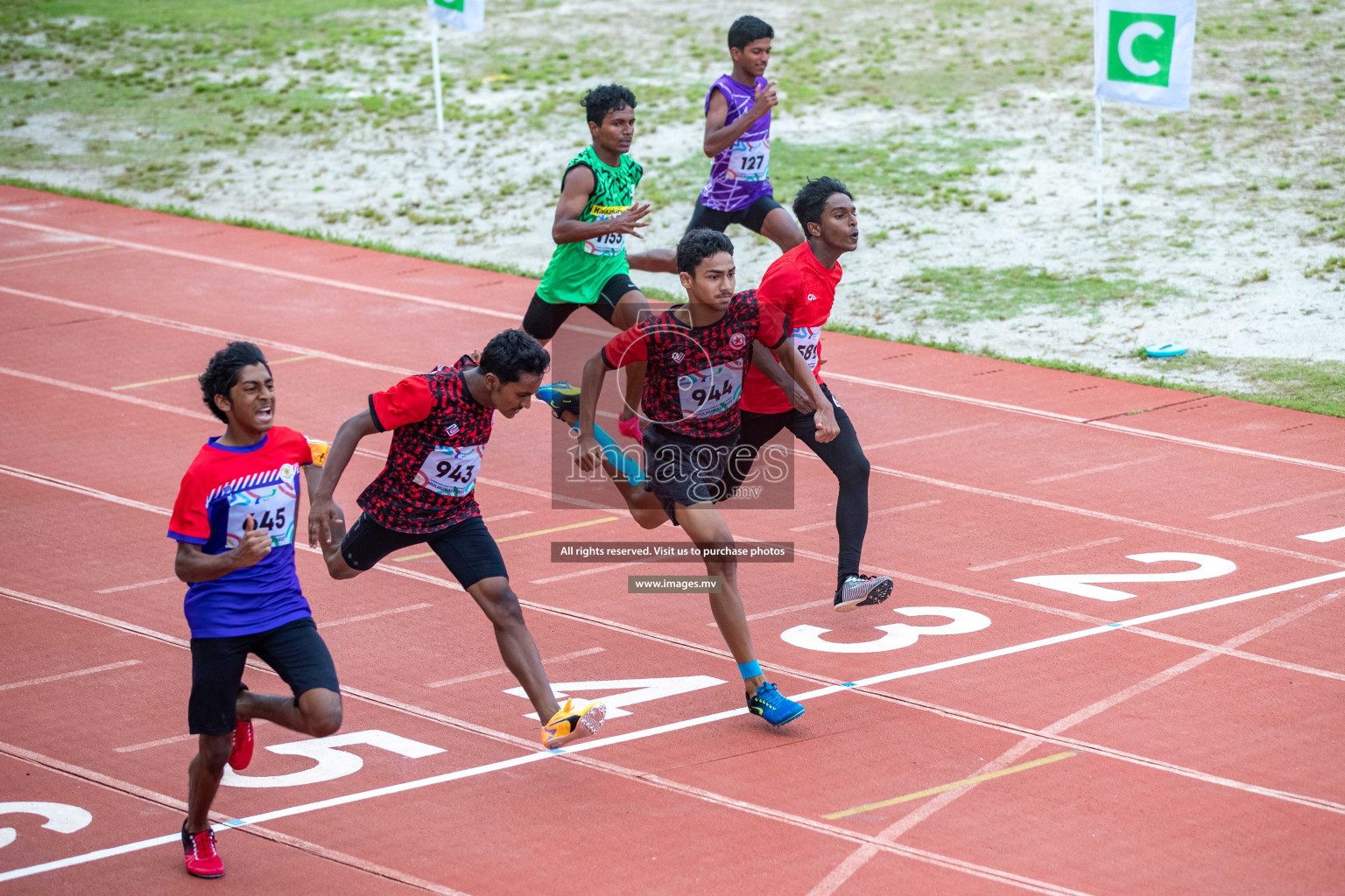 Day three of Inter School Athletics Championship 2023 was held at Hulhumale' Running Track at Hulhumale', Maldives on Tuesday, 16th May 2023. Photos: Nausham Waheed / images.mv