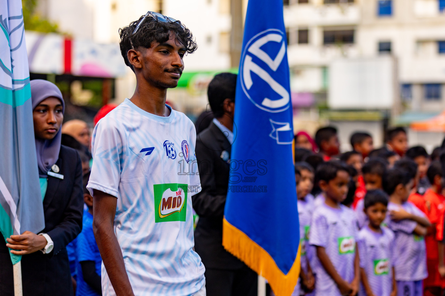 Day 2 of MILO Kids Football Fiesta was held at National Stadium in Male', Maldives on Saturday, 24th February 2024.