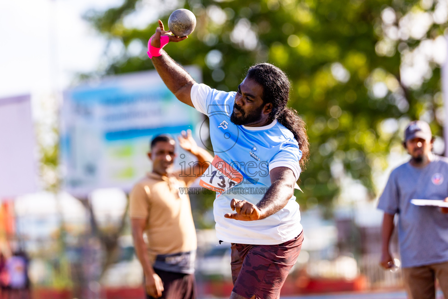 Day 3 of National Athletics Championship 2025 was held at Ekuveni Running Ground in Male', Maldives on Saturday, 16th August 2025. Photos: Nausham Waheed / images.mv