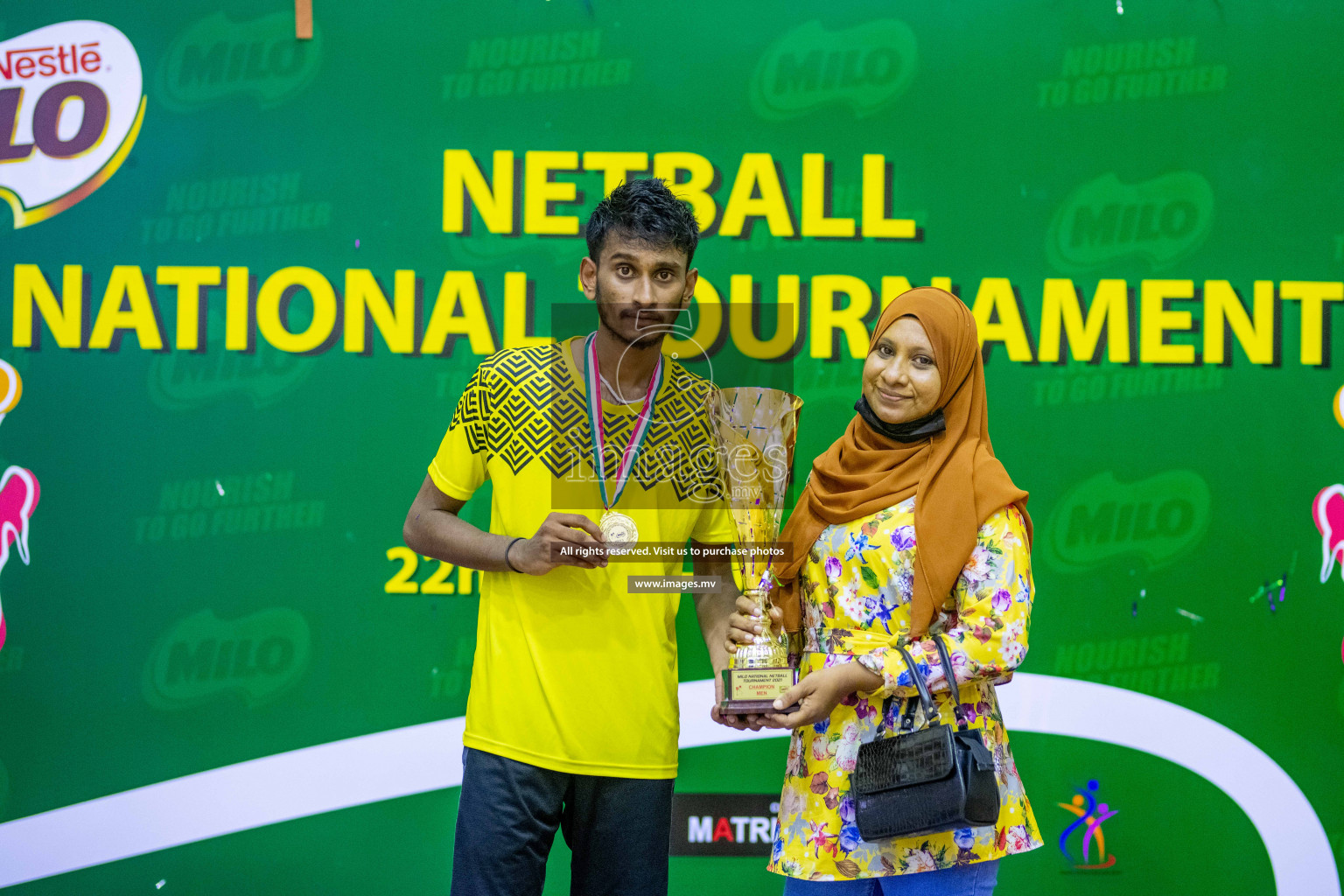 Kulhudhuffushi Youth & R.C vs Club Matrix in the Finals of Milo National Netball Tournament 2021 held on 4th December 2021 in Male', Maldives Photos: Ismail Thoriq, Maanish / images.mv