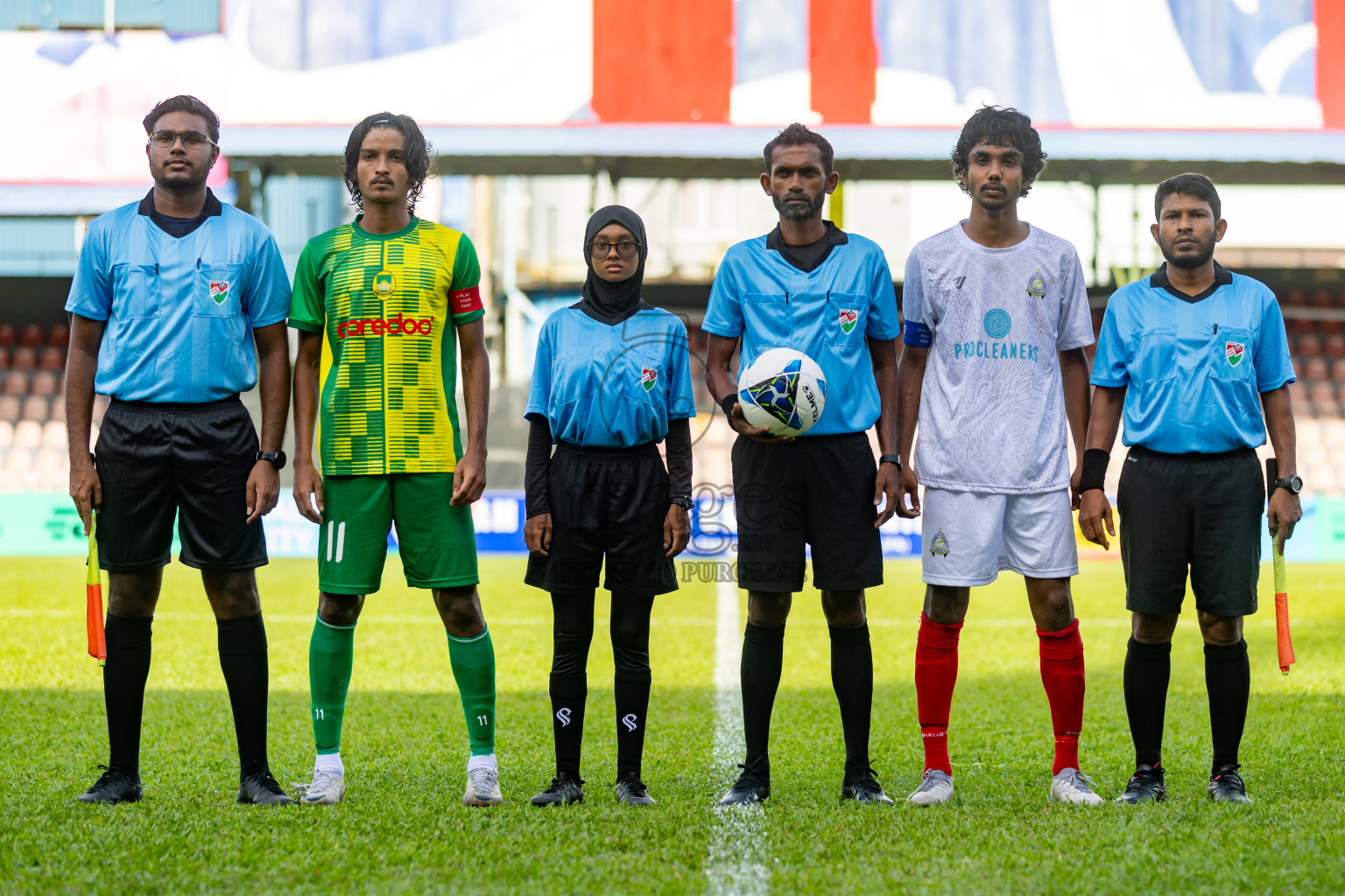 Maziya SRC vs Club Green Streets in Day 2 of Under 19 Youth Championship 2024 was held at National Stadium in Male', Maldives on Monday, 10th June 2024. Photos: Nausham Waheed / images.mv b