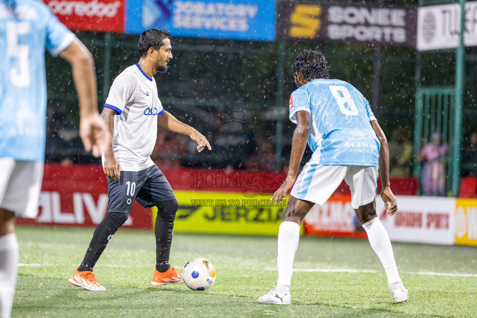 K Gaafaru vs K Maafushi in Day 10 of Golden Futsal Challenge 2025 was held on Tuesday, 14th January 2025, in Hulhumale', Maldives Photos: Ismail Thoriq / images.mv