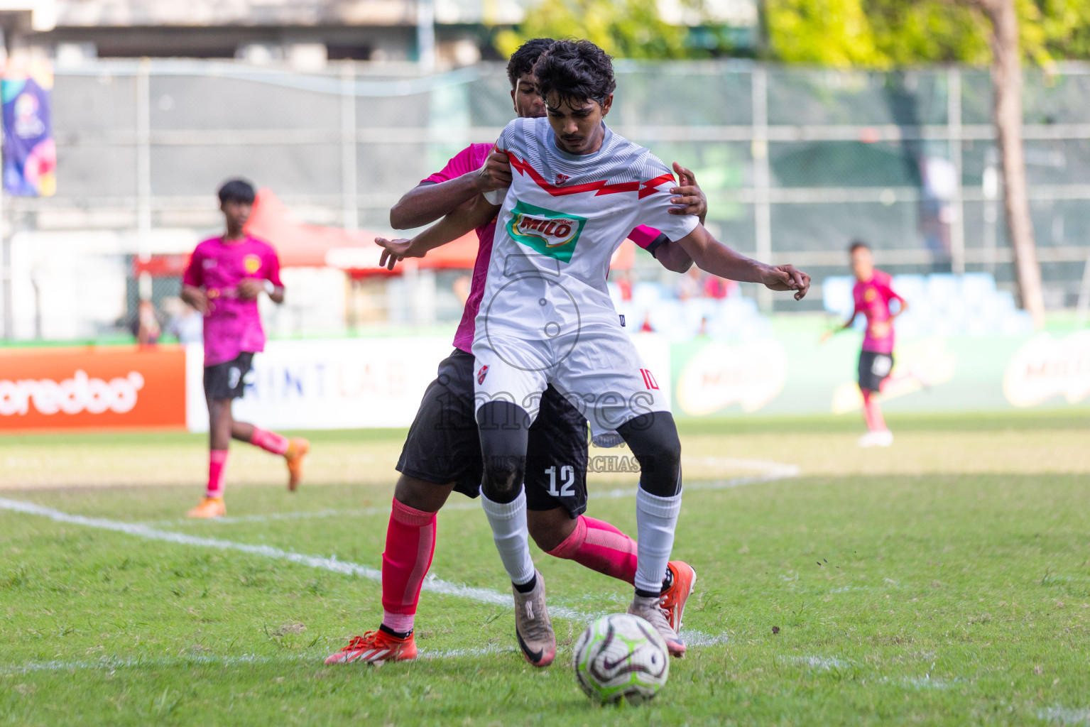 United Victory vs TC Sports Club in Day 7 of Dhivehi Youth League 2024 held at Henveiru Stadium on Sunday, 1st December 2024. Photos: Shuu Abdul Sattar, / Images.mv