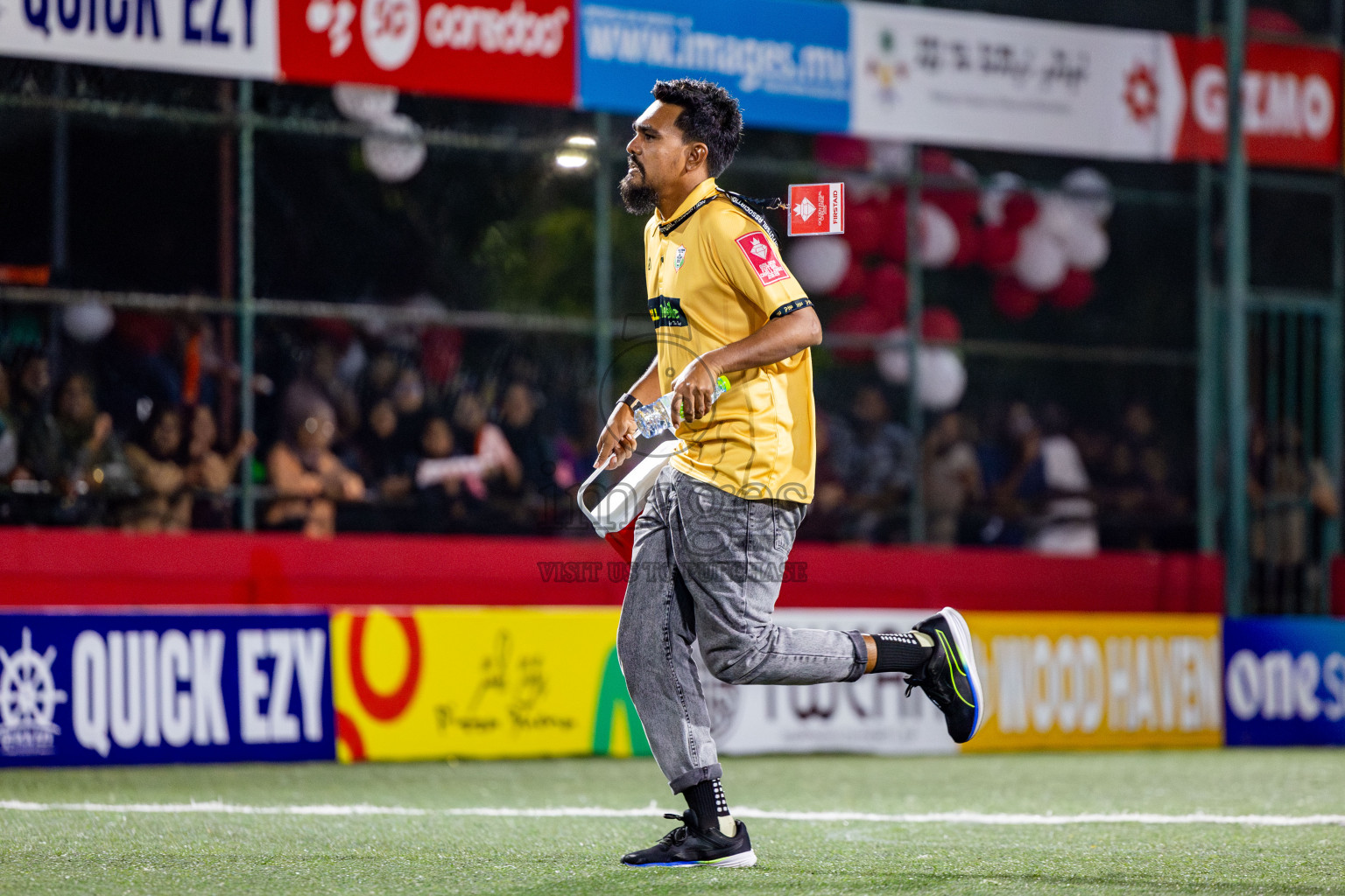 Sh Narudhoo vs Sh Goidhoo in Day 11 of Golden Futsal Challenge 2025 was held on Wednesday, 15th January 2025, in Hulhumale', Maldives Photos: Nausham Waheed / images.mv